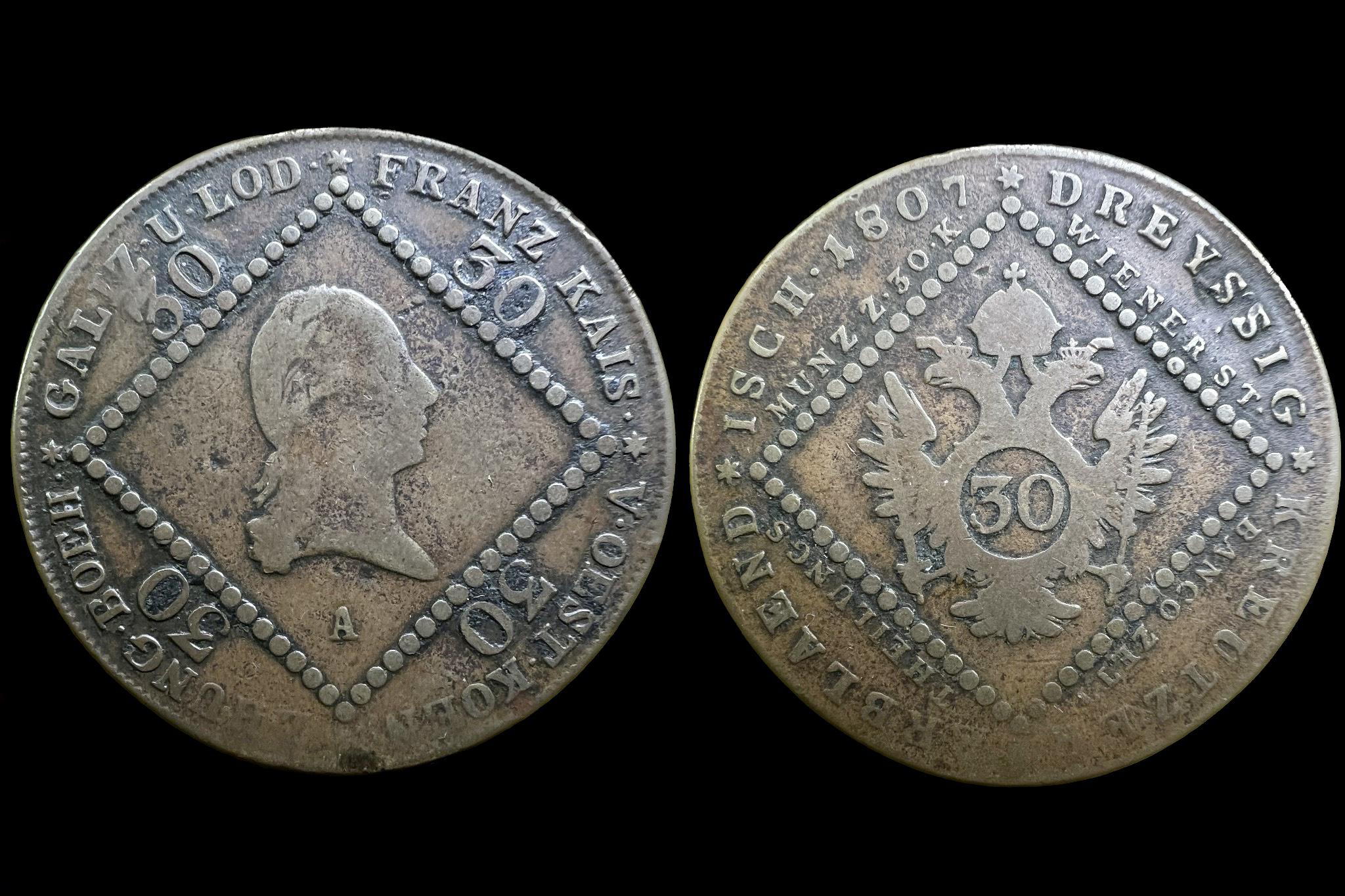 Franz 30 kreutzer (1807)A 
