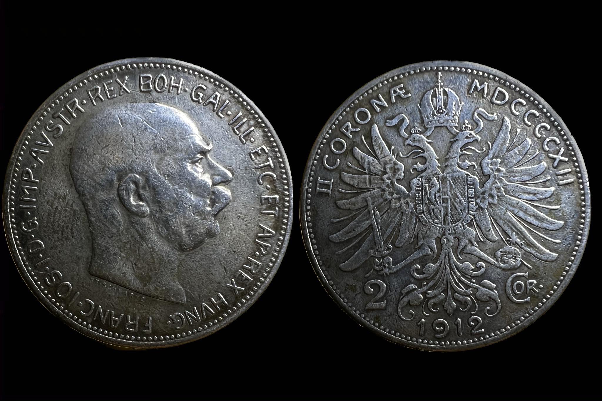 Ferenc József 2 Corona (1912) 