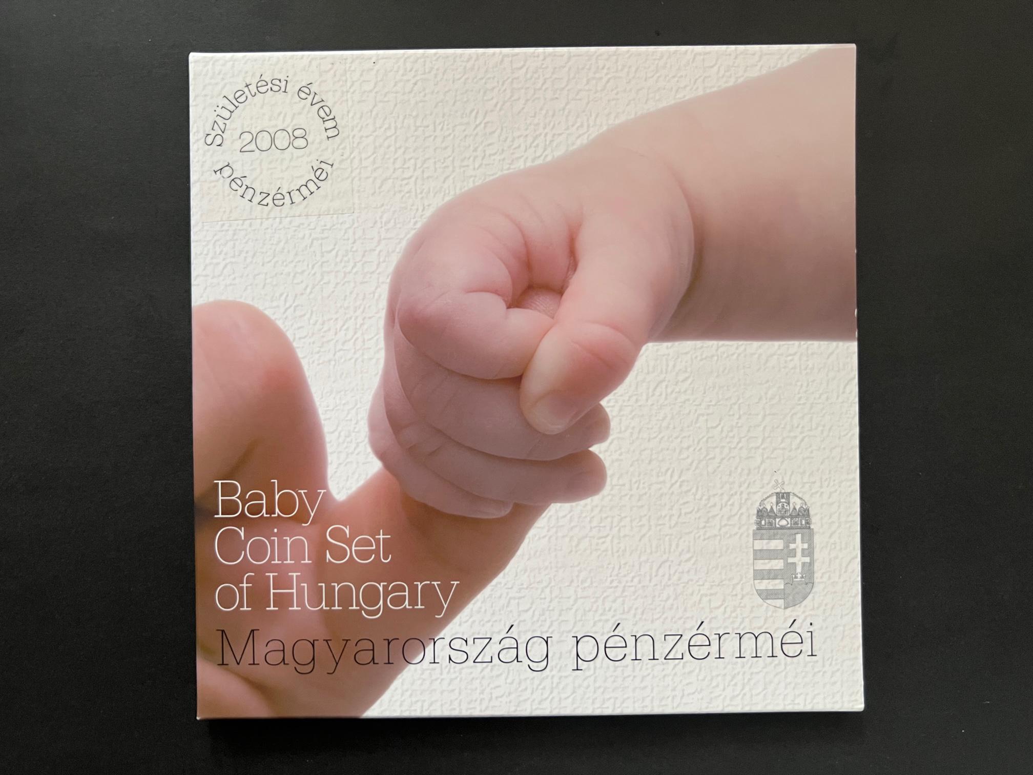 2008 Baby forgalmi sor születési évem pénzérméi 