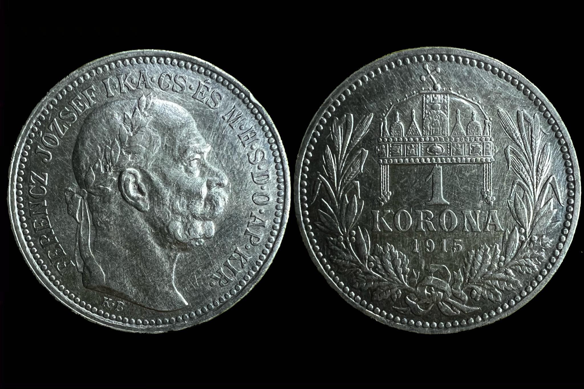 Franz Joseph 1 Korona (1915) 
