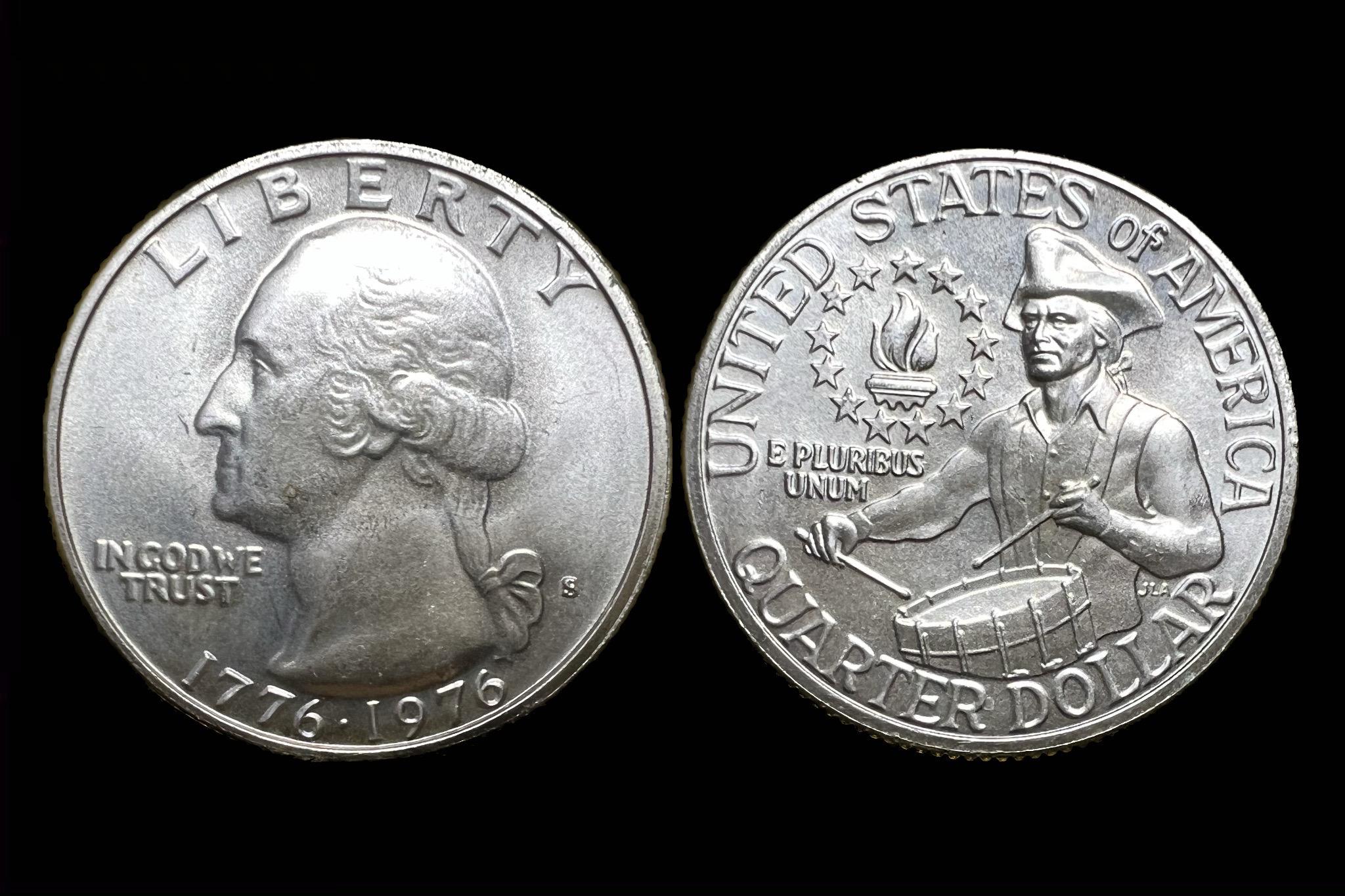 USA 1/4 Dollar UNC(1976) San Francisco 