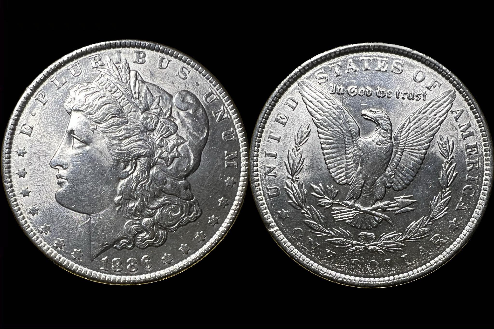 USA Morgan dollár (1886) Phiadelphia 