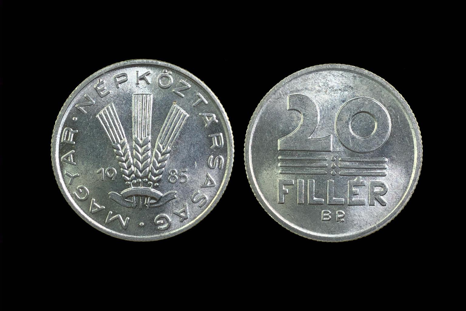 (1985) 20 fillér Adamo F4.2