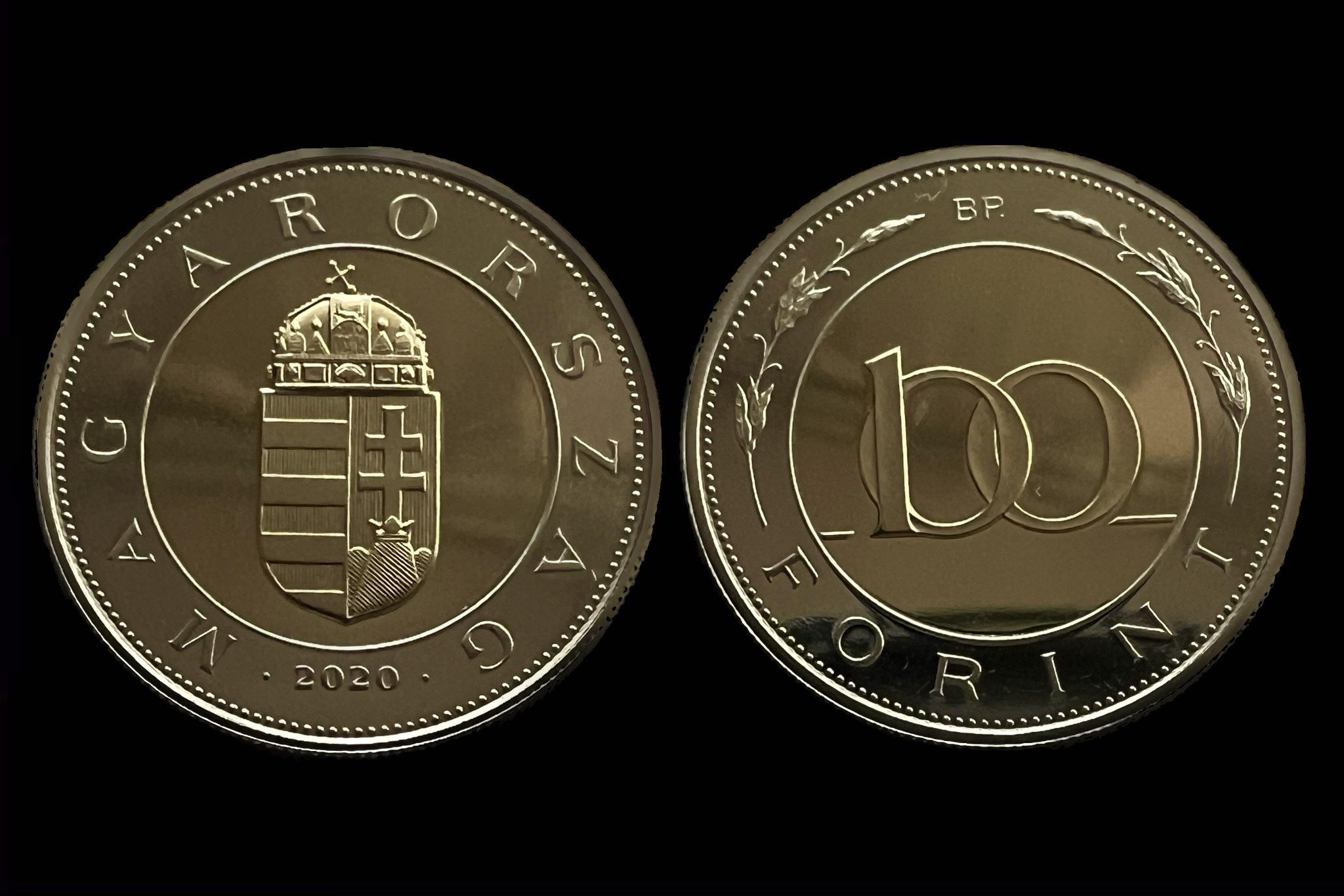 100 Forint (2020) Tükörveret Proof UNC 