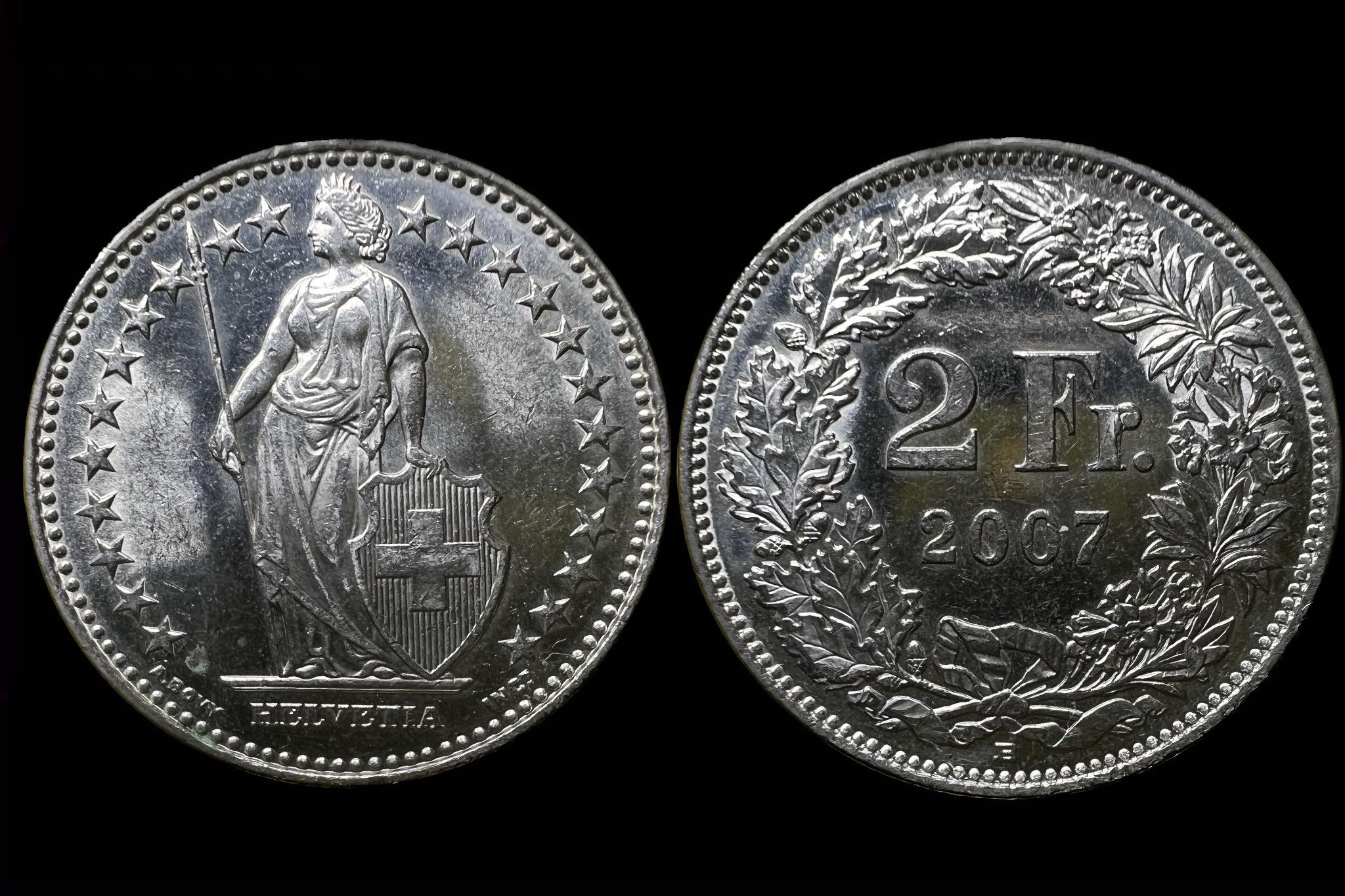 2 Frank Svájc (2007) KM21a.3 