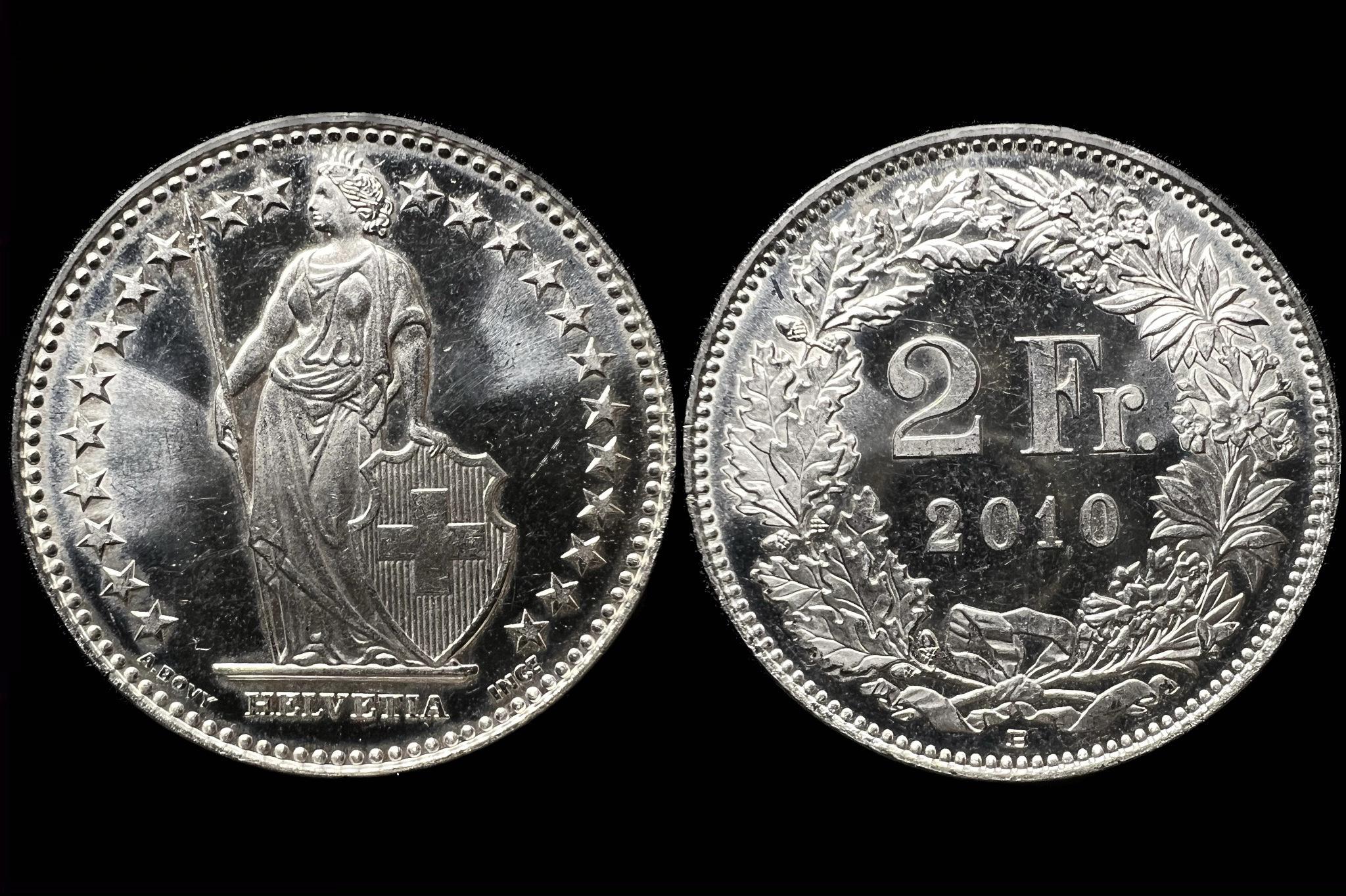 2 Frank Svájc (2010) proof  KM21a.3 