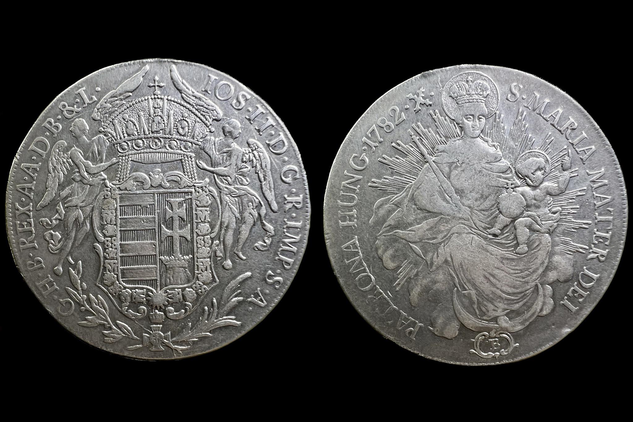 II. József Tallér (1782)B ÉH-1320 