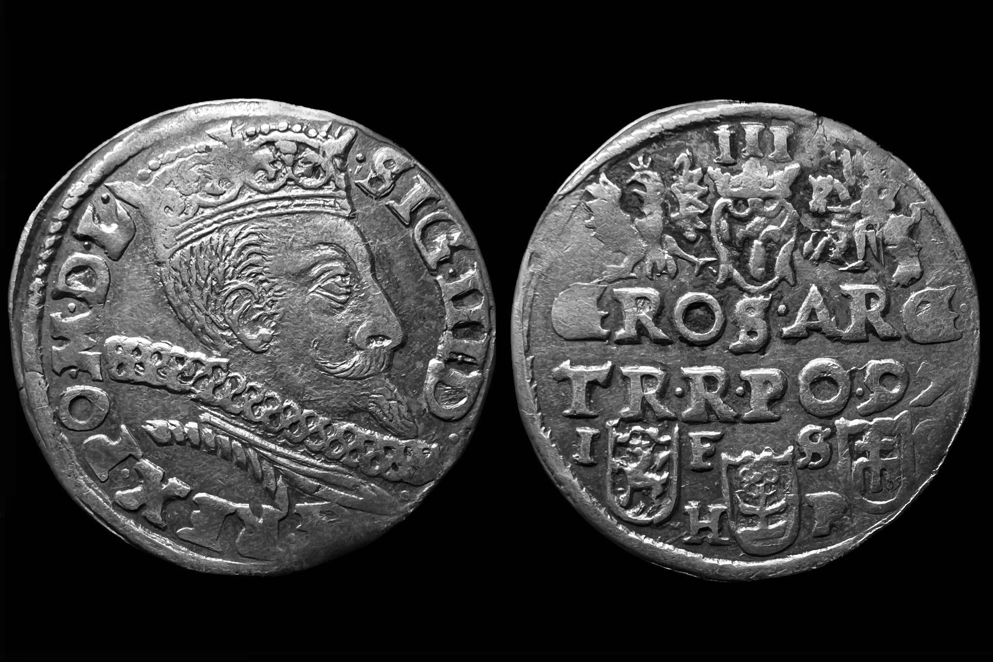 III. Zsigmond 3 Garas (1597) ezust 