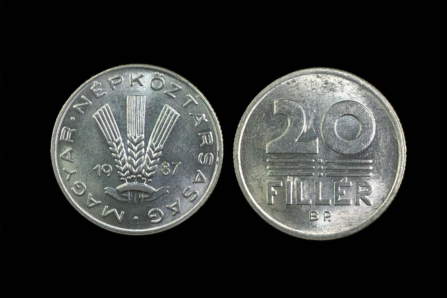 (1987) 20 Fillér Adamo F4.2