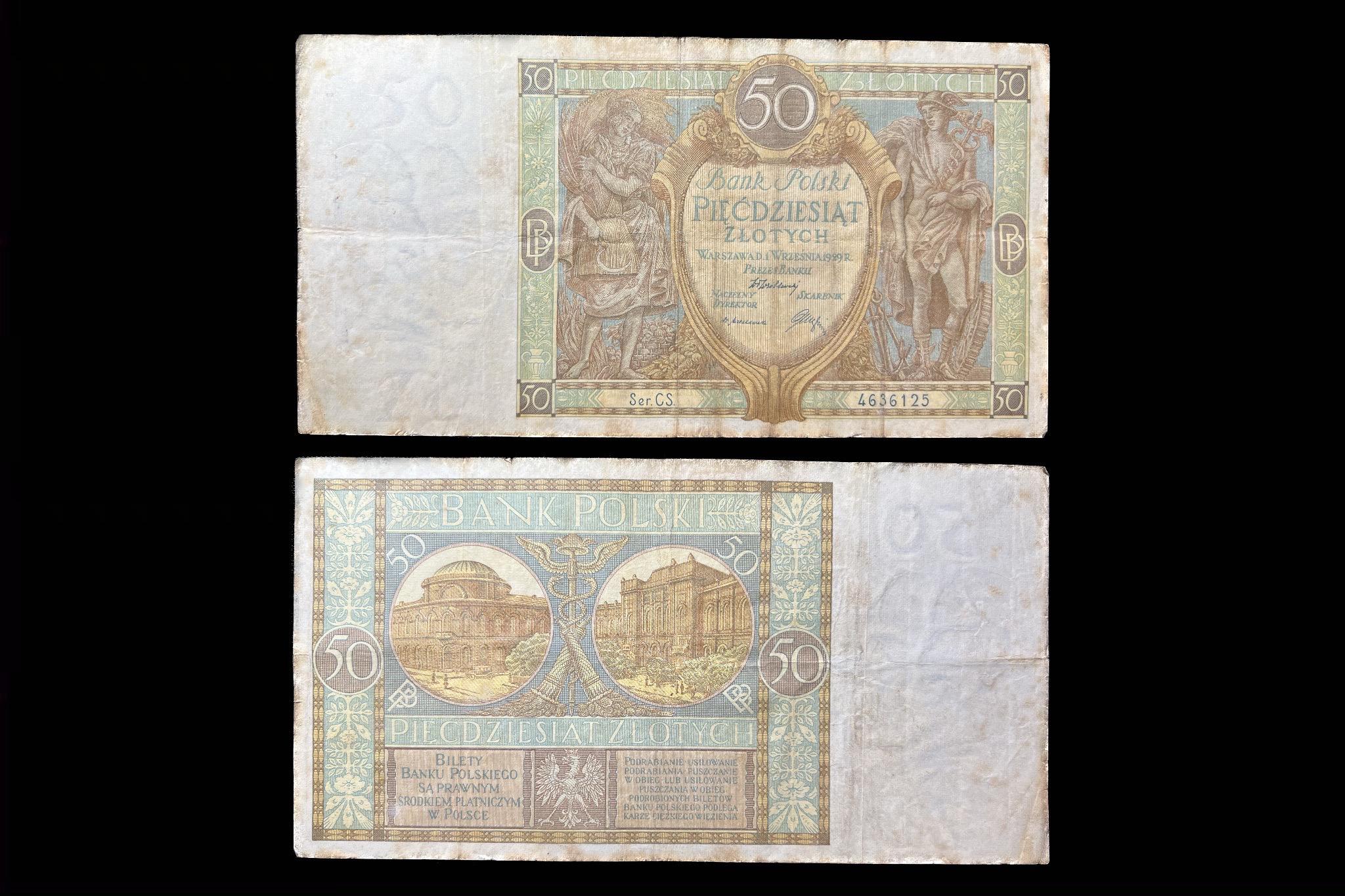 Lengyelország 50 Zlotych (1929)CS VF 