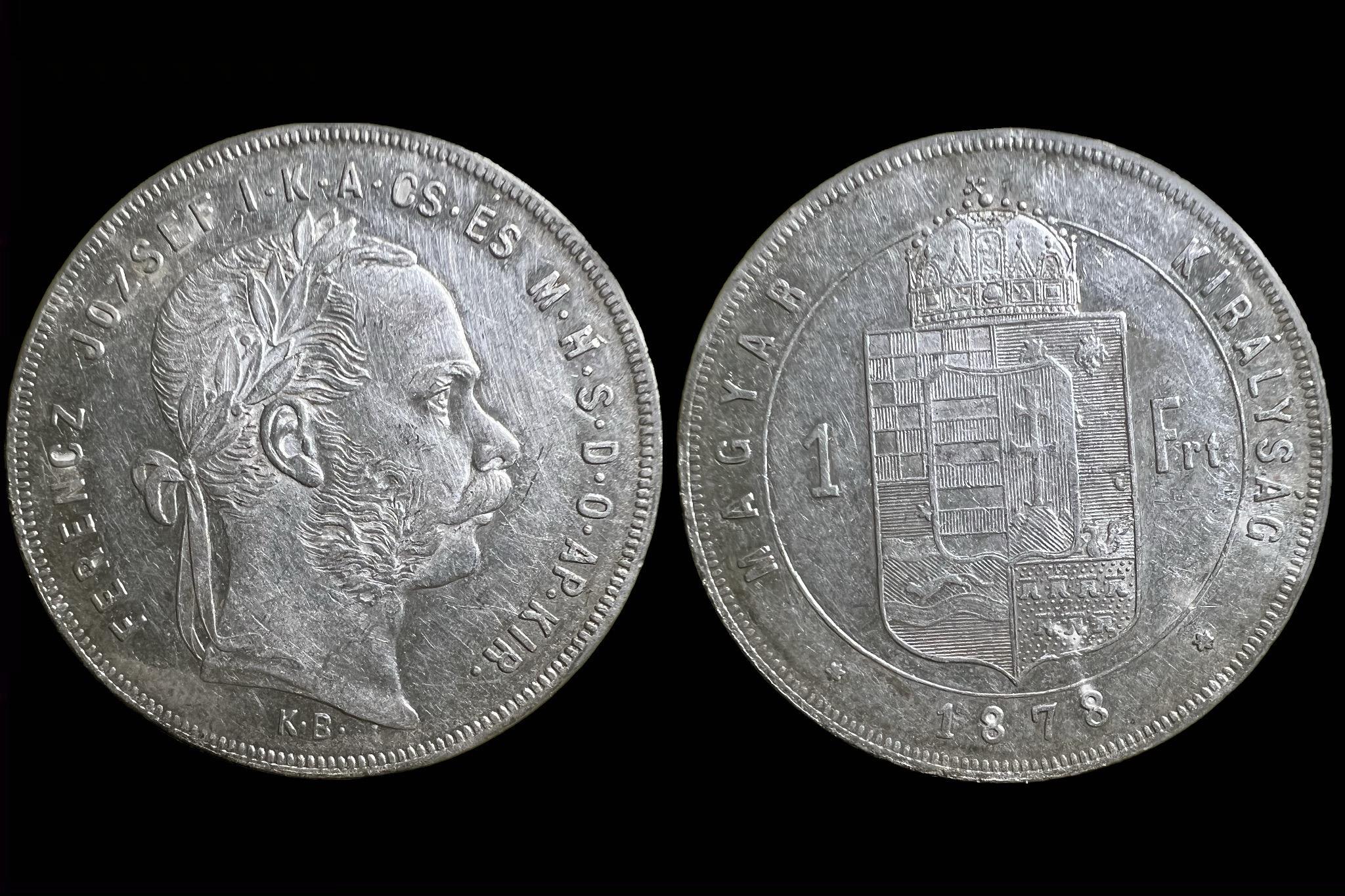 Franz Joseph 1 Forint (1878) 