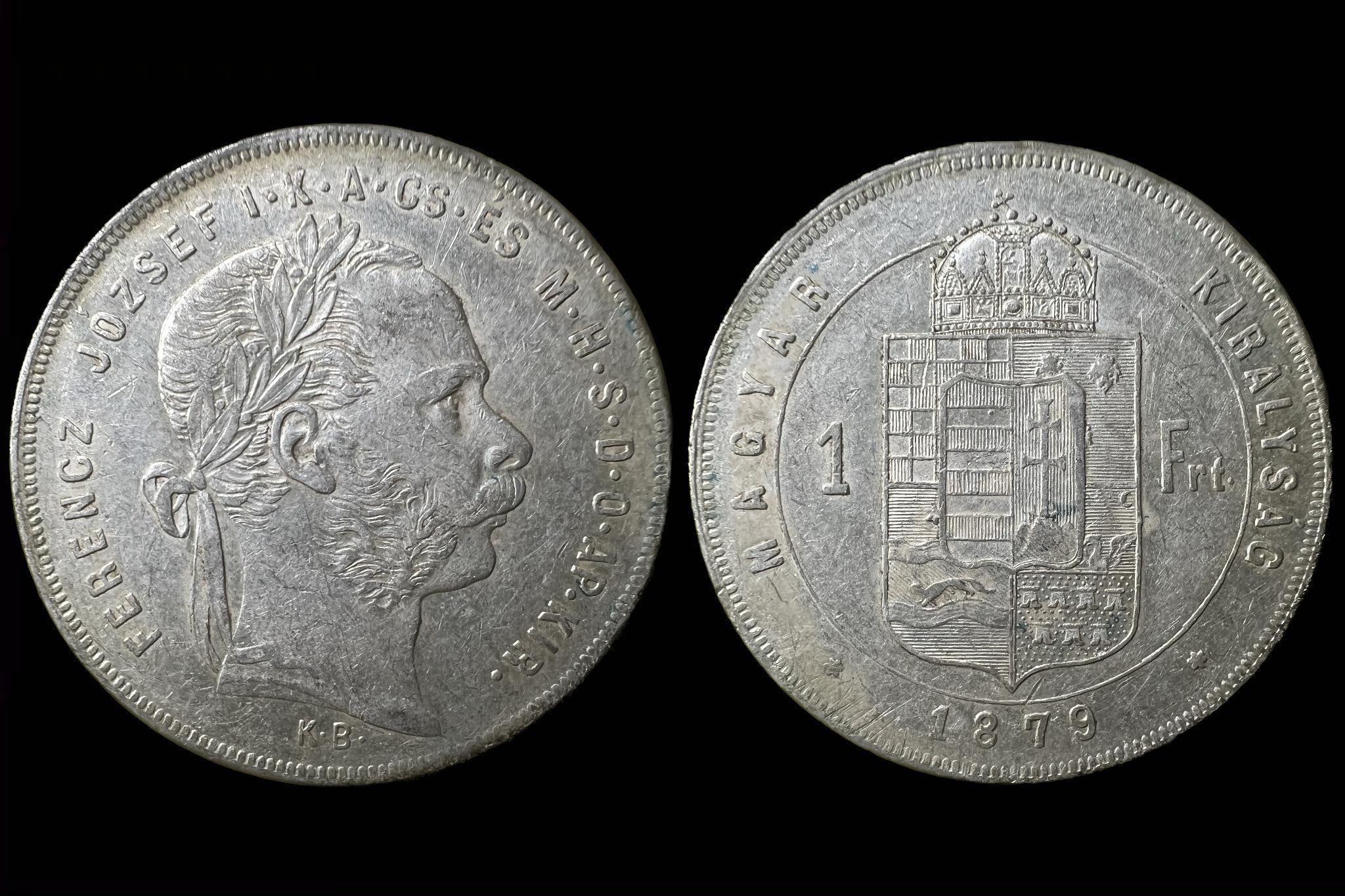 Franz Joseph 1 Forint (1879) 