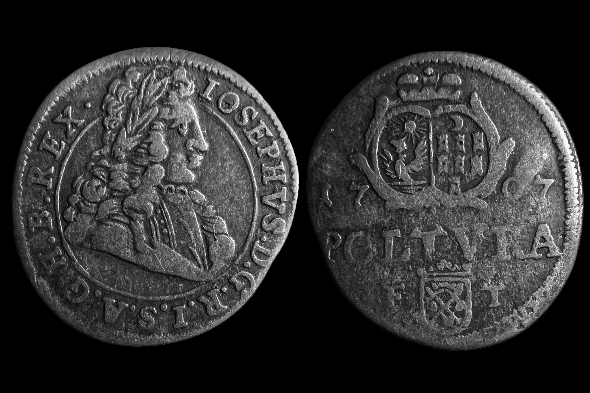 I. József poltura (1707) FT Nagyszeben Huszár 875 