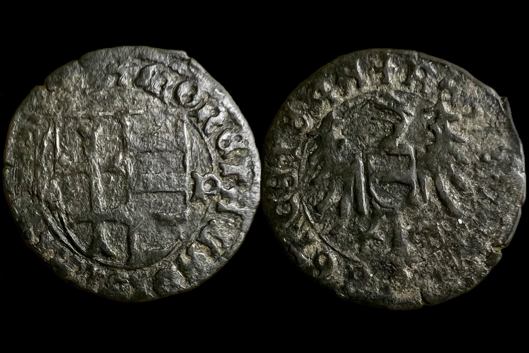 V. Ladislaus denar ÉH-501/b R! (fordított címer ) 