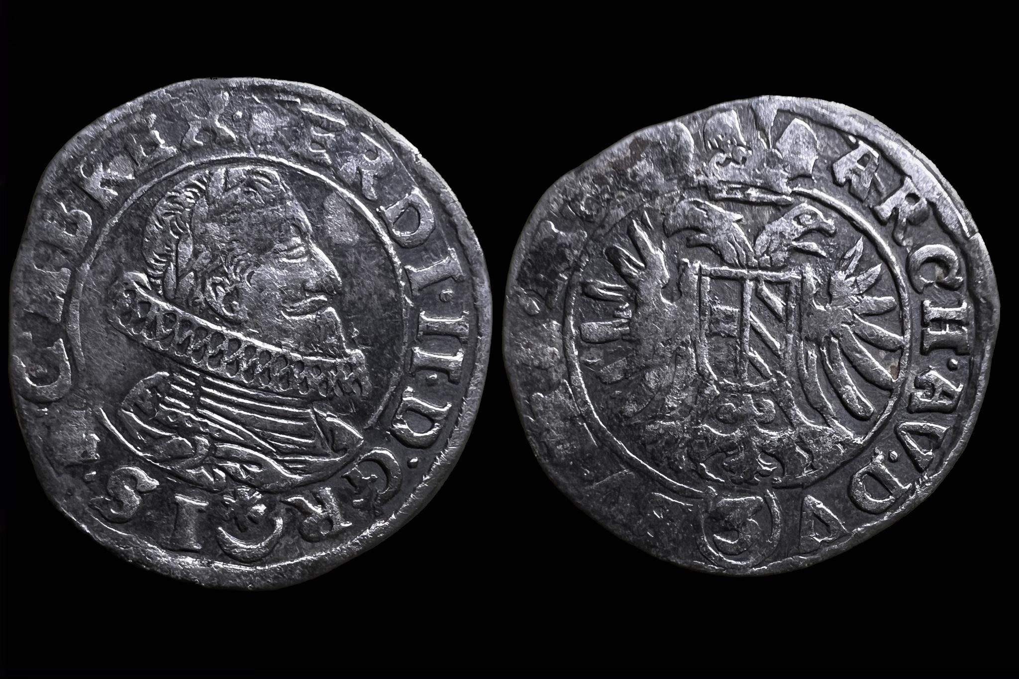 II. Ferdinánd 3 Krajcár (1629) Prága KM369