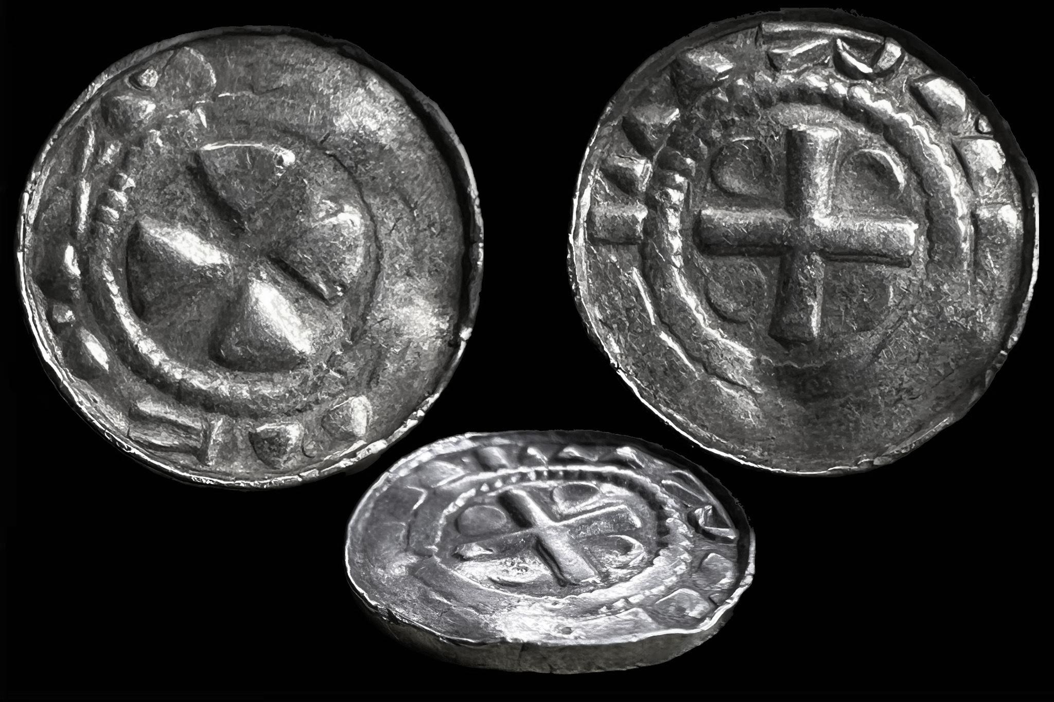 Lengyel Sieciecha Nádori keresztes dénár ( XI.század) Sluszków CNP Tab.XXI-XXX 