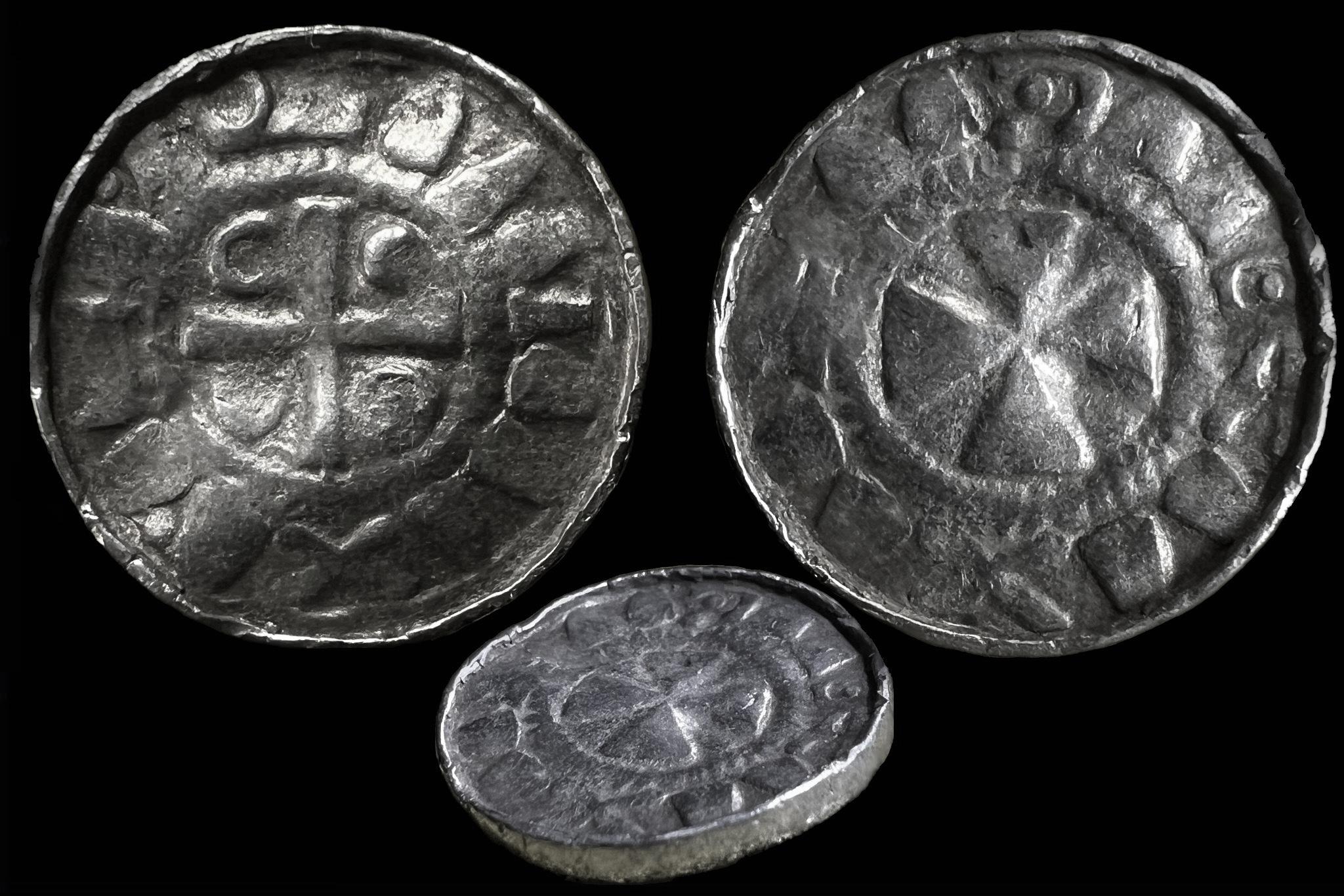 Lengyel Sieciecha Nádori keresztes dénár ( XI.század) Sluszków CNP Tab.XXI-XXX 