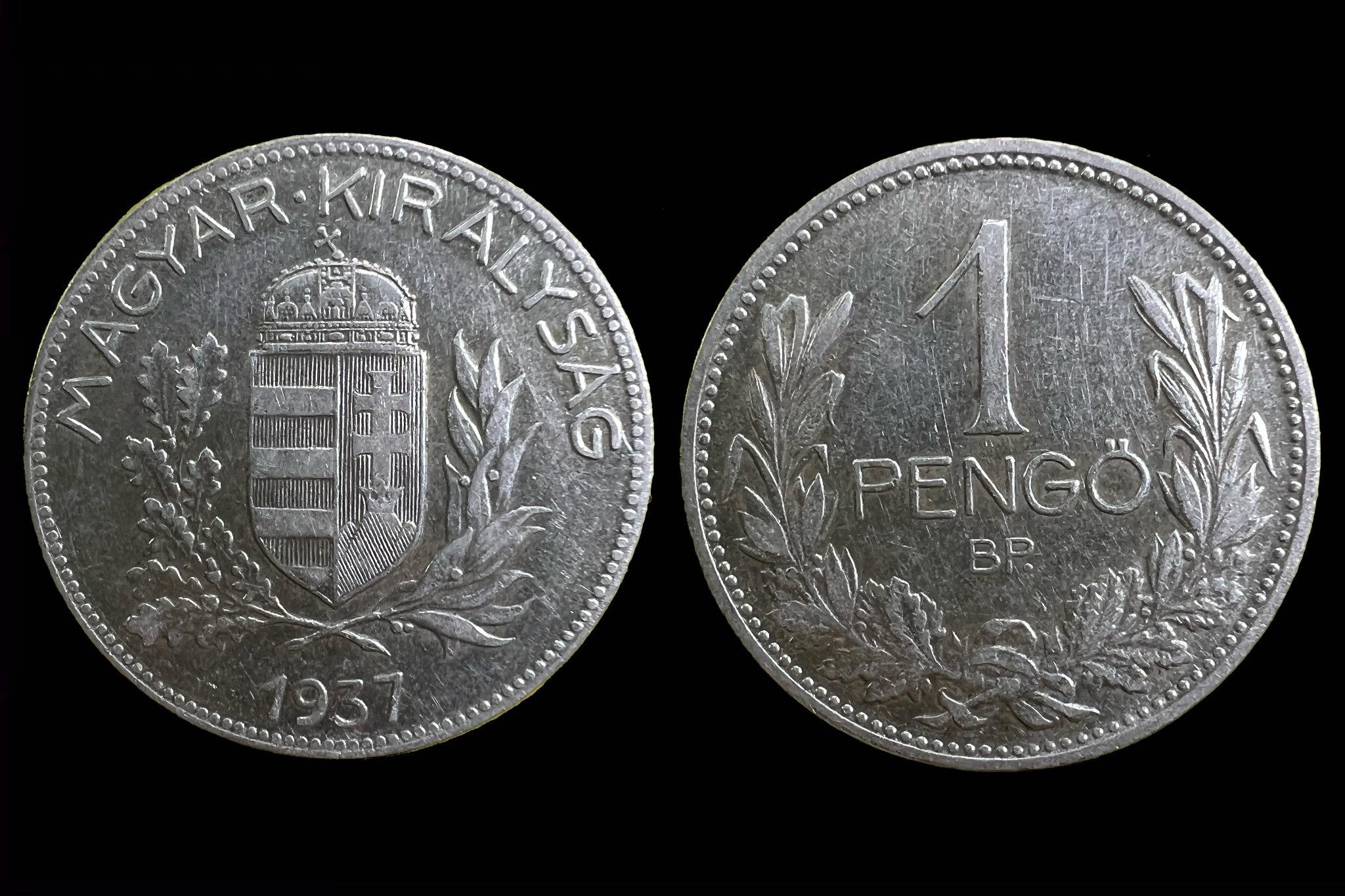 (1937) 1 pengő Adamo P6 