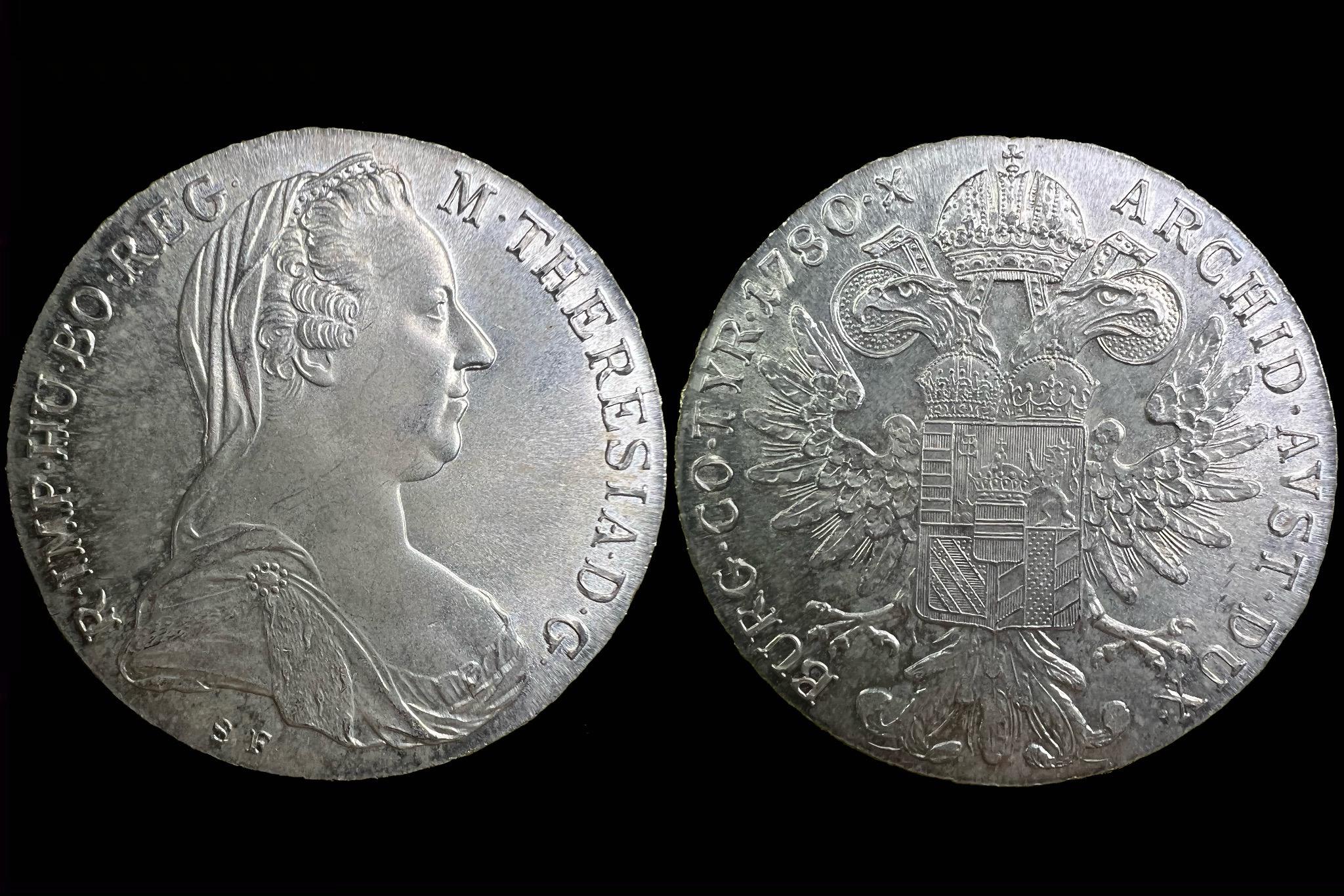 Mária Terézia (1780) SF Tallér 
