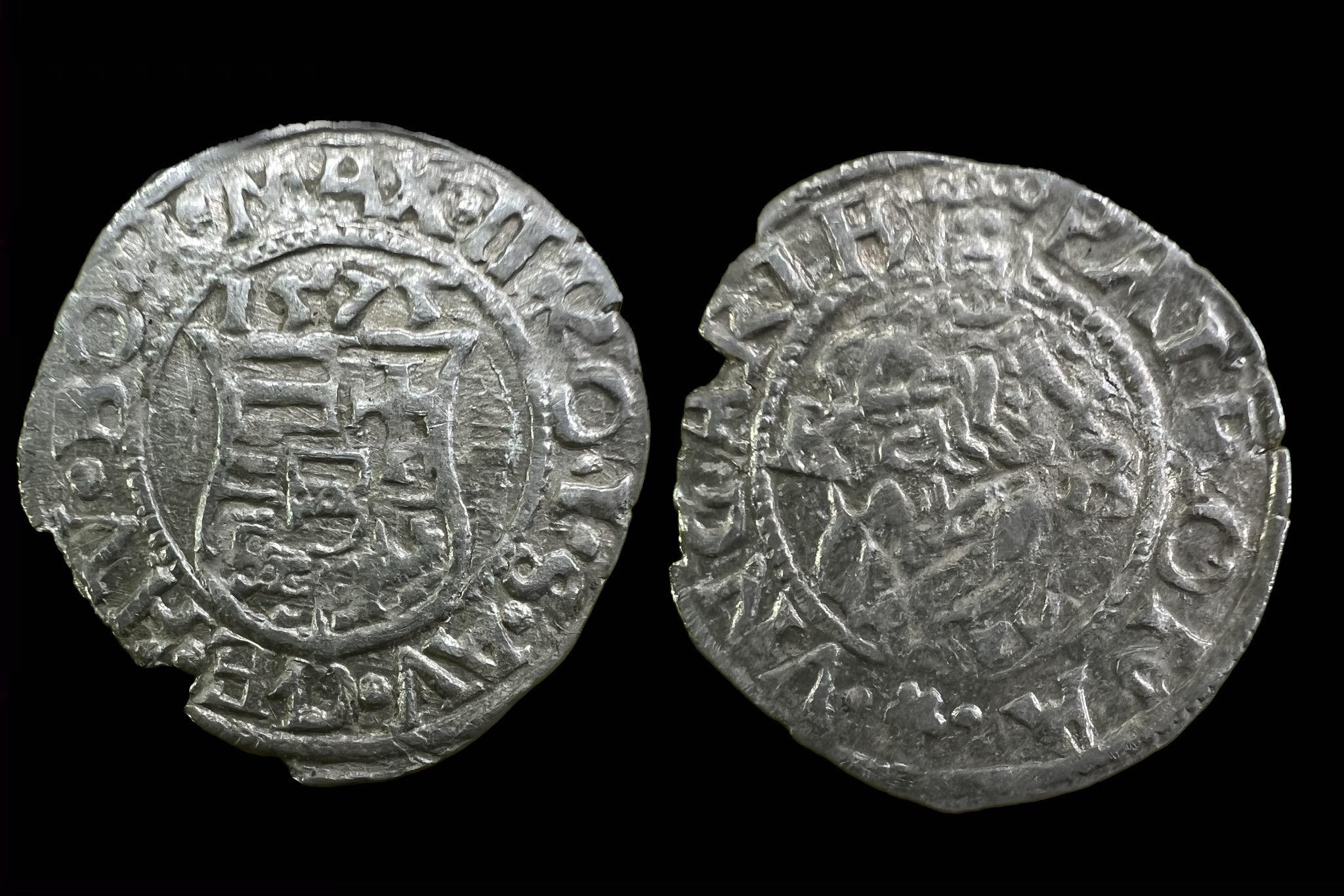 I. Miksa dénár (1575) K-B Éh-766 