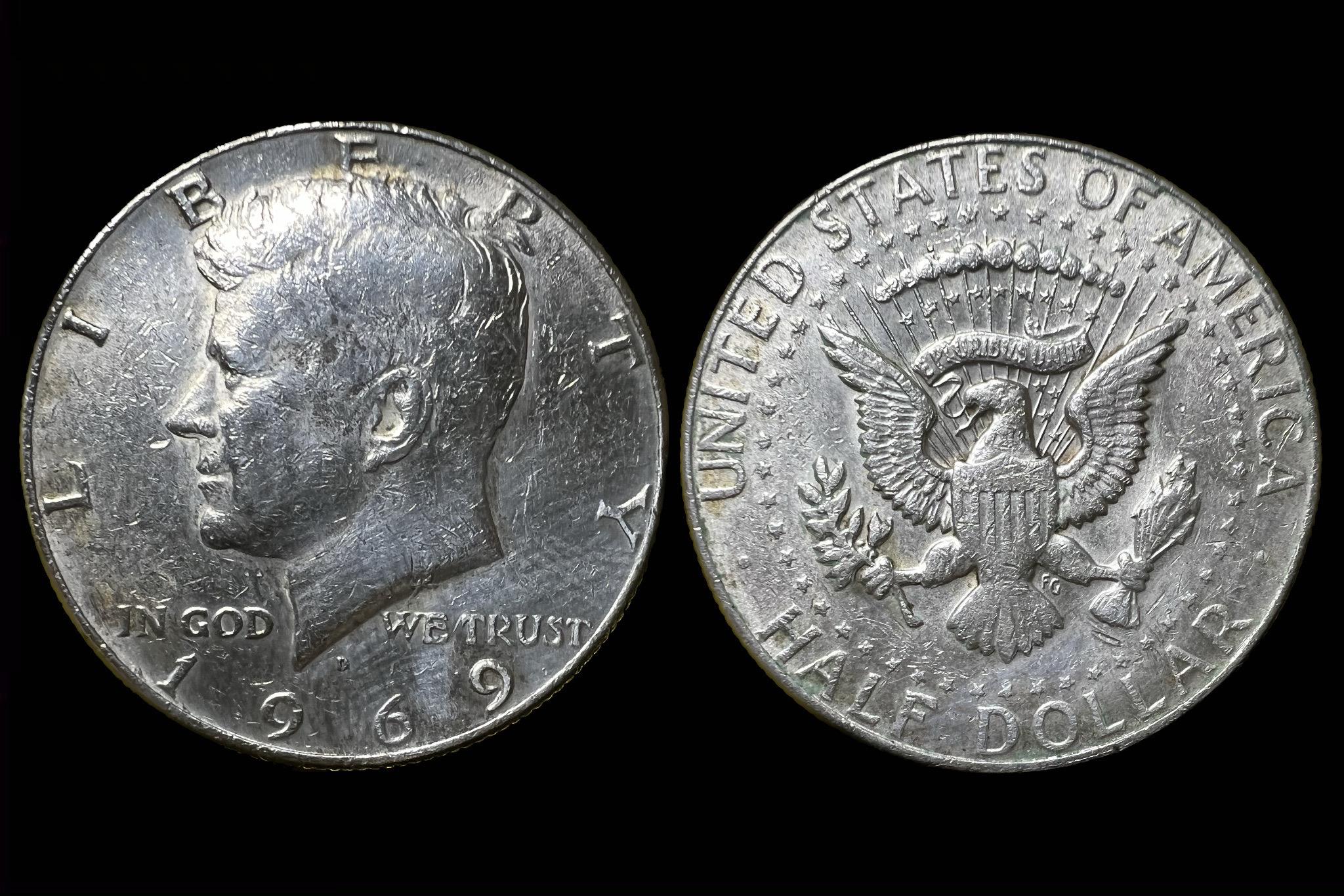 USA Kennedy Half dollar (1969) 