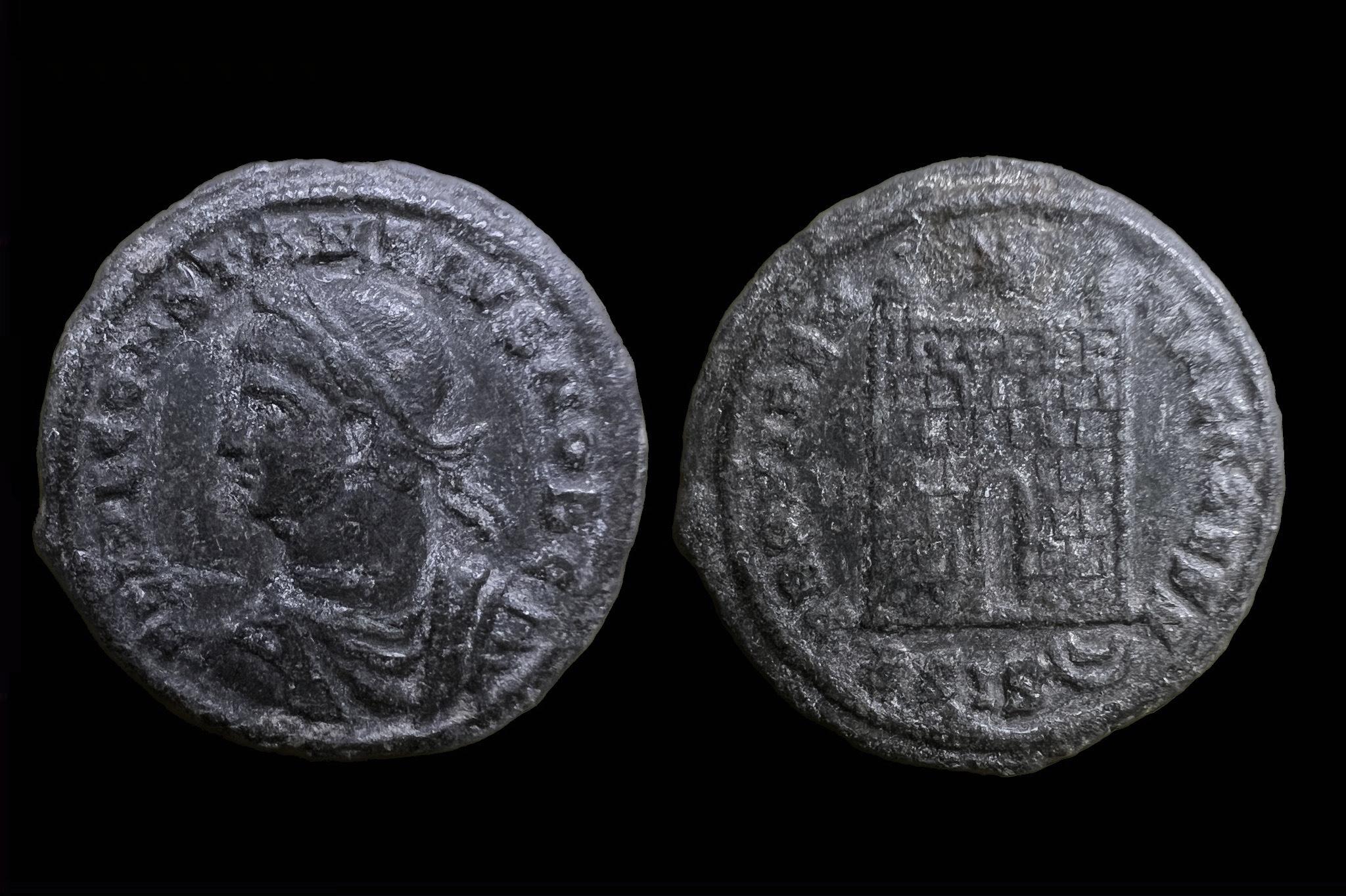 I. Constantine Siscia (i.sz.328-329) AE RIC217C