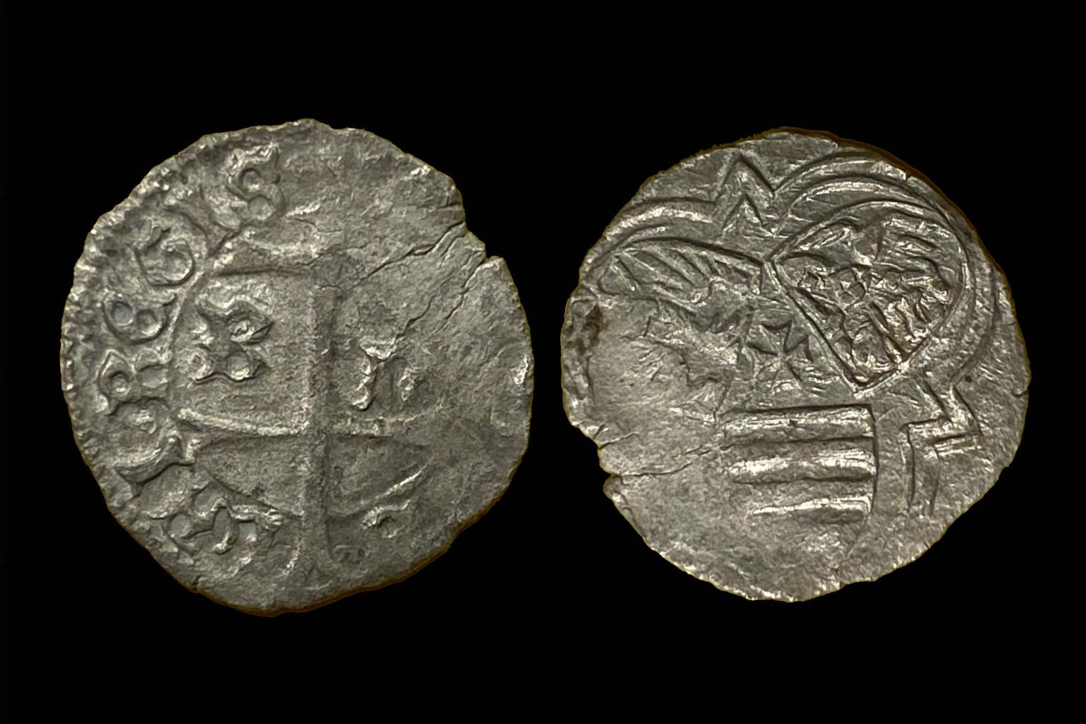 I. Ulászló dénár Éh-469/c(Buda)