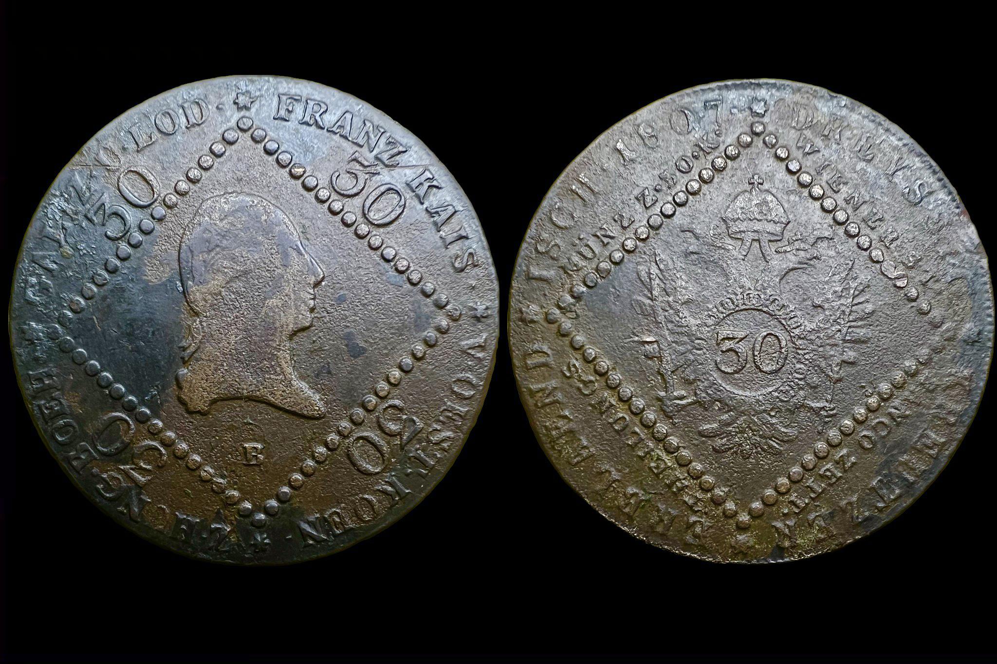 Franz 30 kreutzer (1807 B)