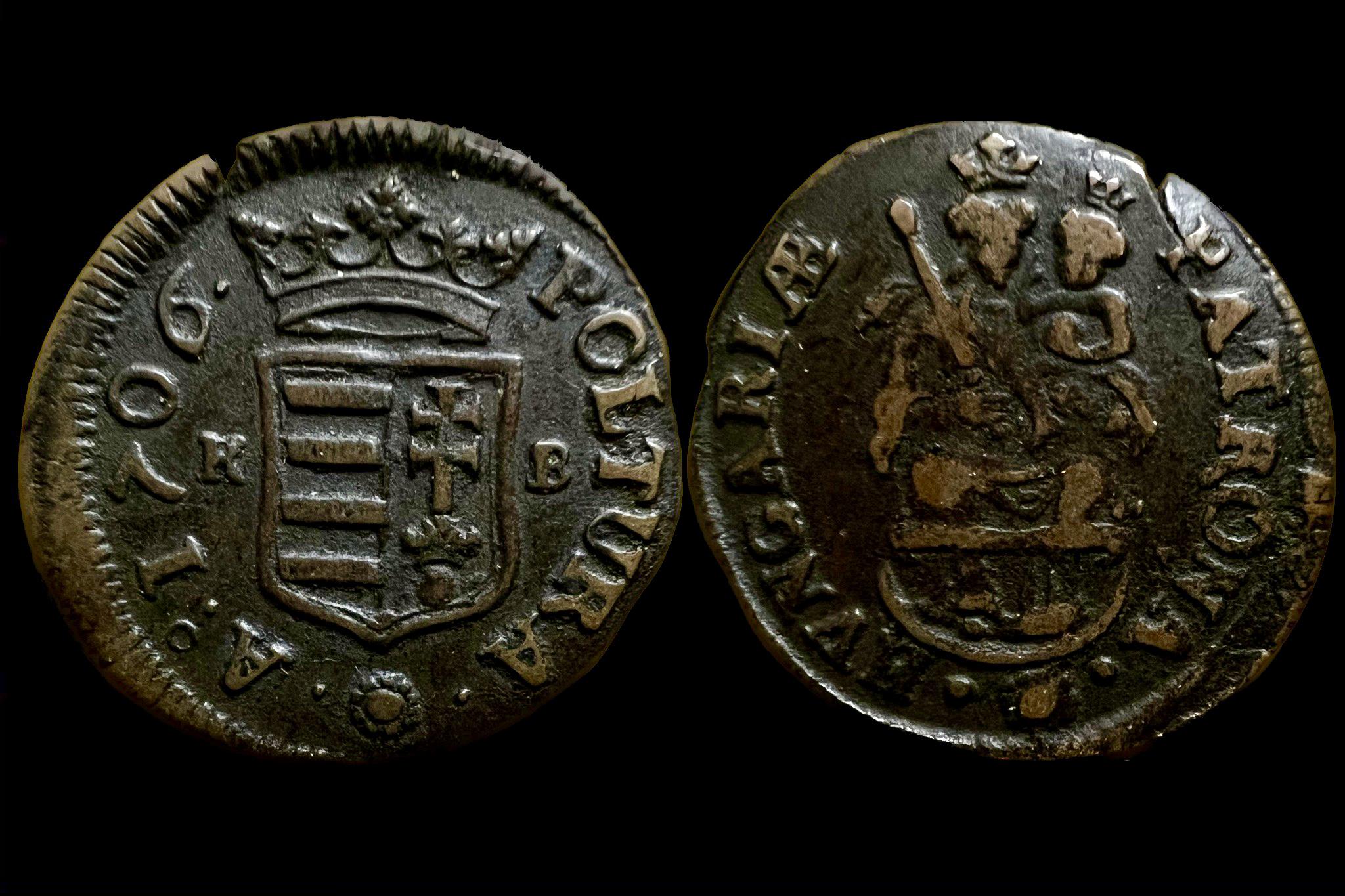 II. Rákóczi Ferenc poltura (1706) K-B Éh-1139