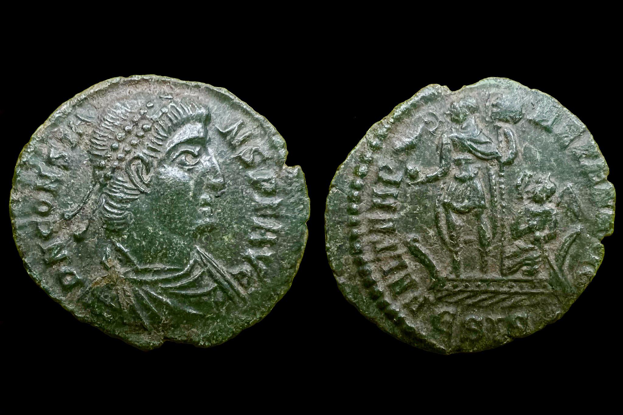 Constans (i.sz.337-350) Siscis  AE RIC 230