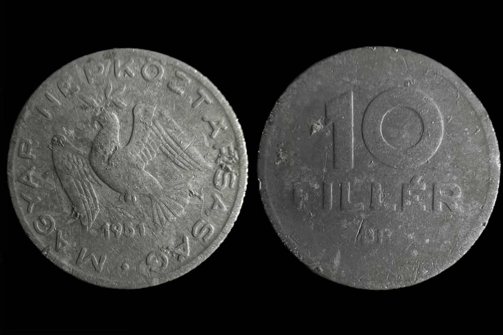 (1951) 10 fillér Adamo F3.1