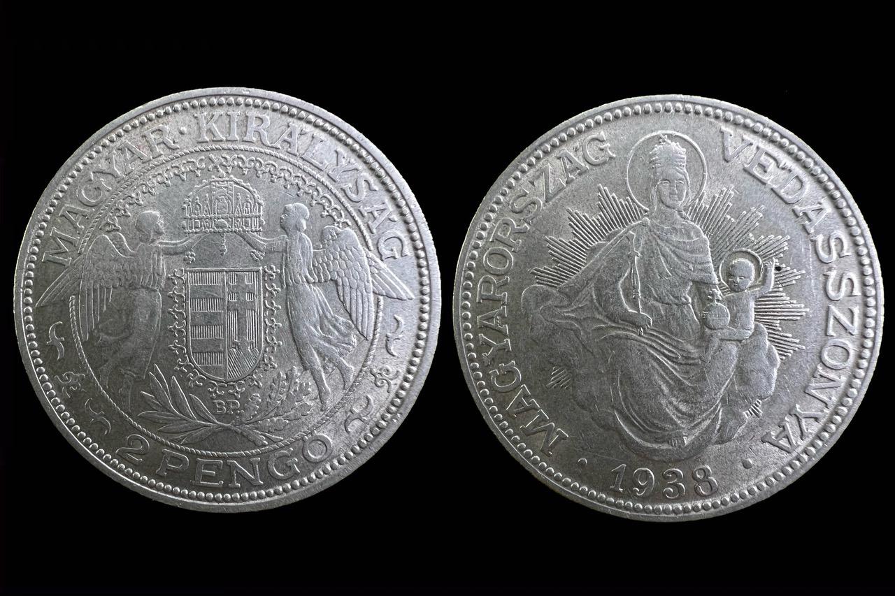 (1938) 2 pengő Adamo P7 