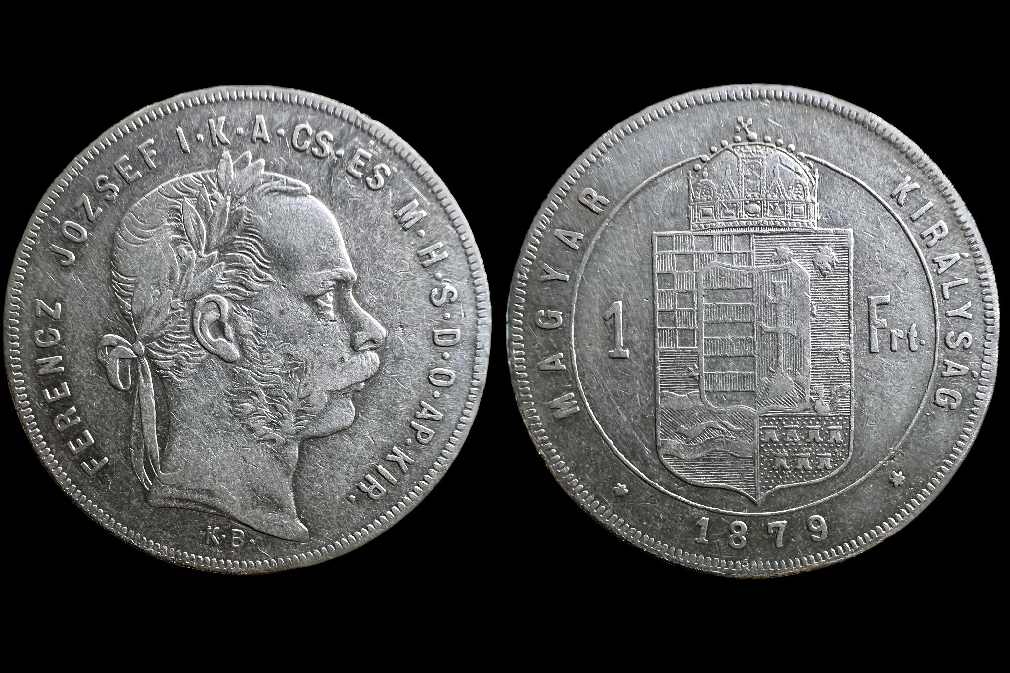 Franz Joseph 1 Forint (1879) 