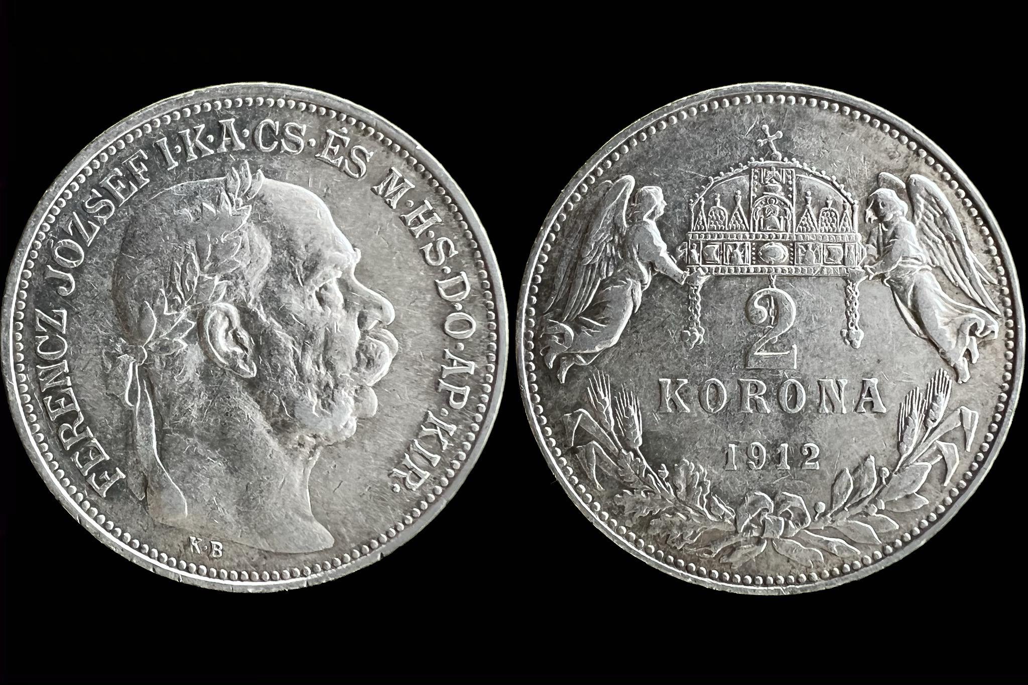 Franz Joseph 2 Korona (1912)