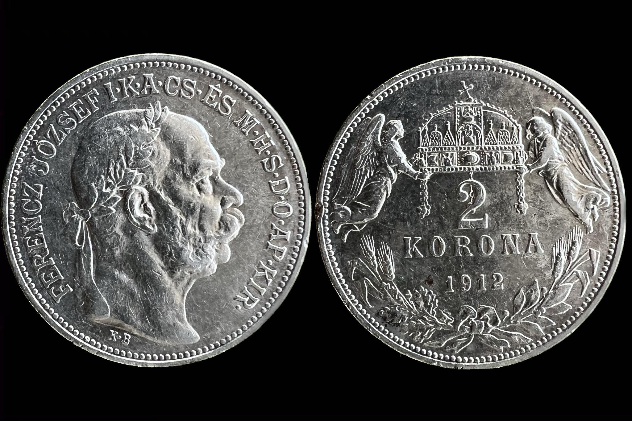 Franz Joseph 2 Korona (1912)
