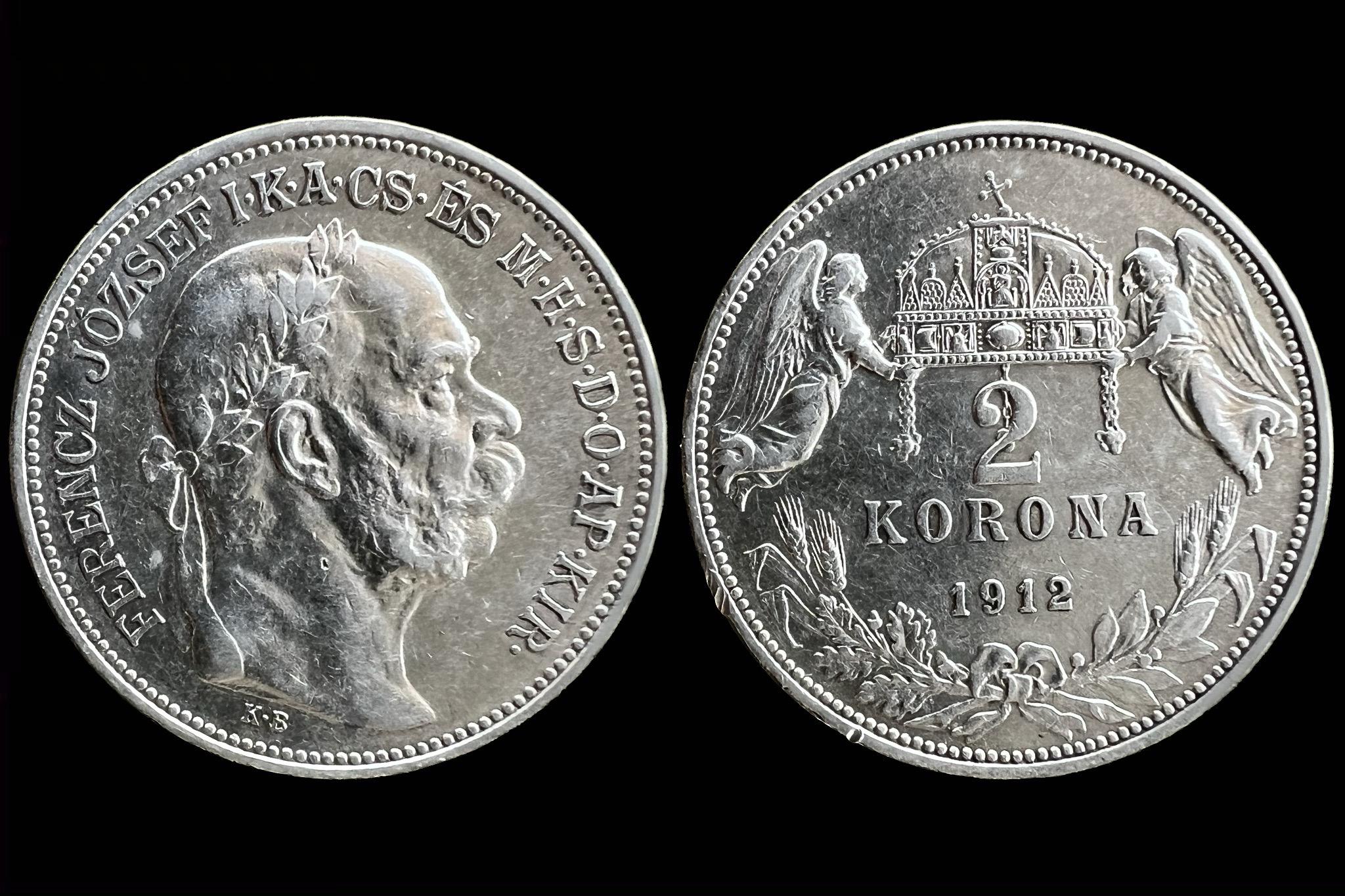 Franz Joseph 2 Korona (1912)