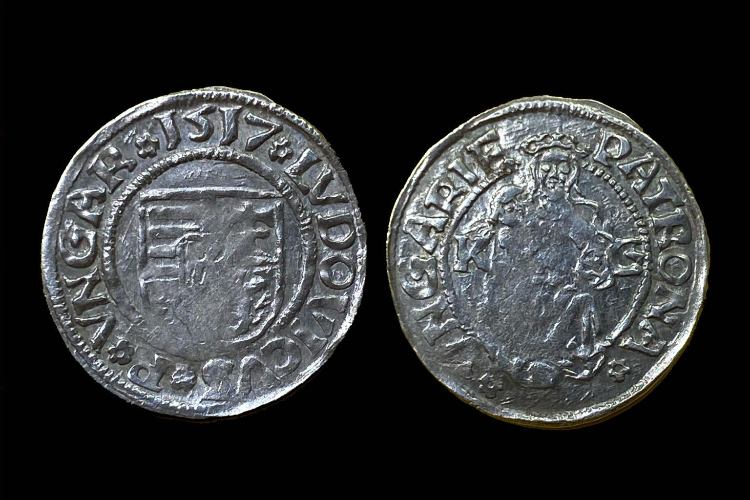 II. Louis denar (1517) Éh-670 K-G