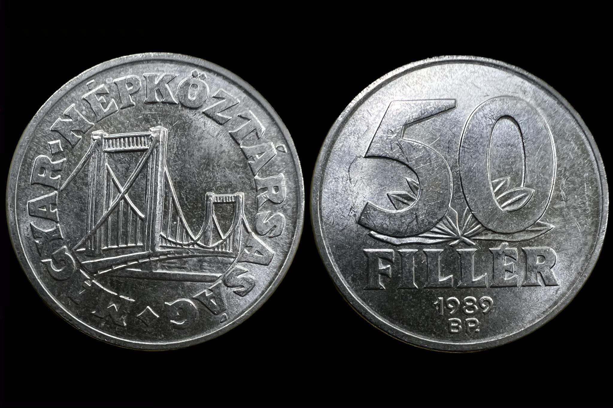 (1989) 50 fillér Adamo F5.2 