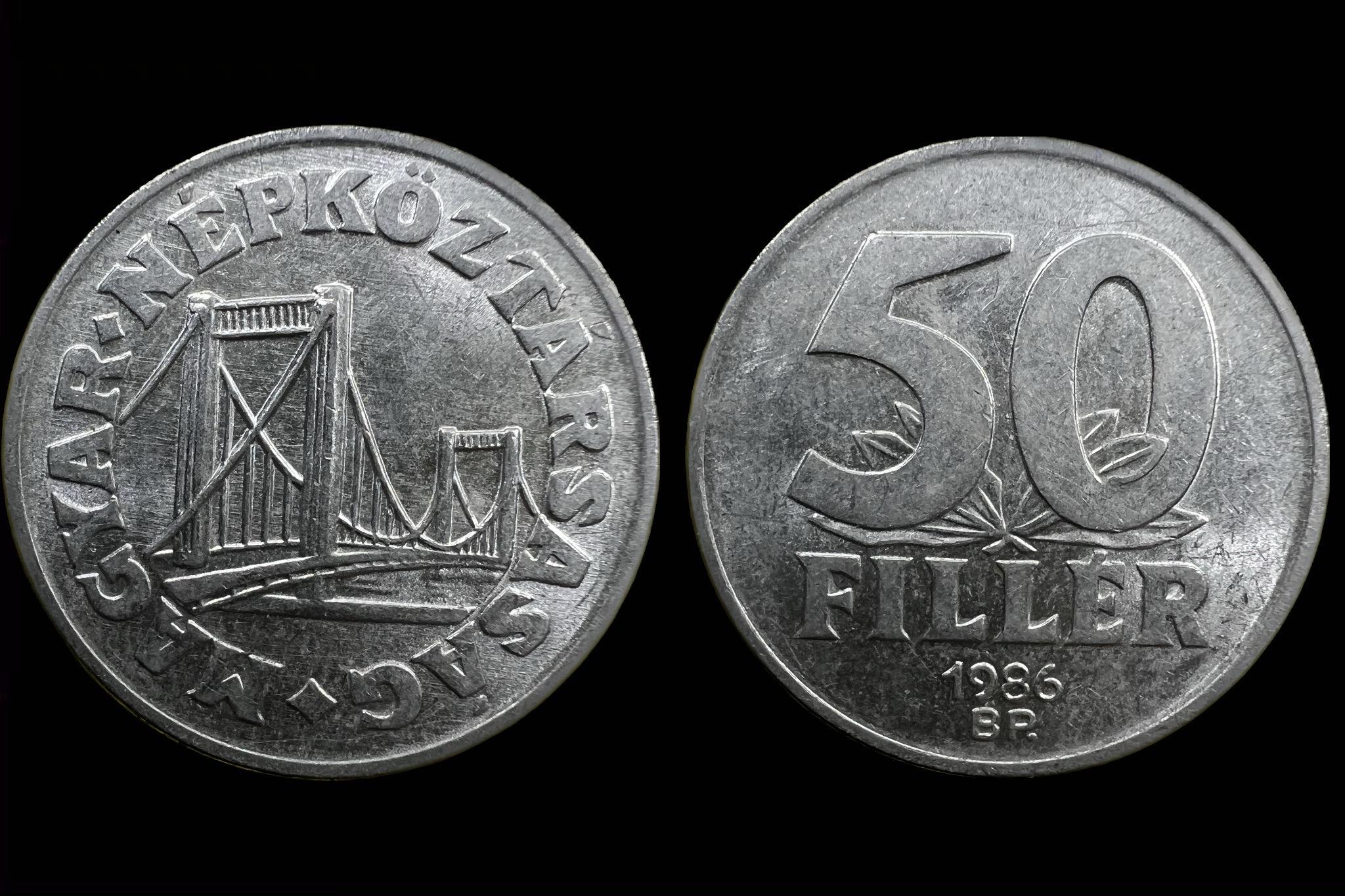 (1986) 50 fillér Adamo F5.2 