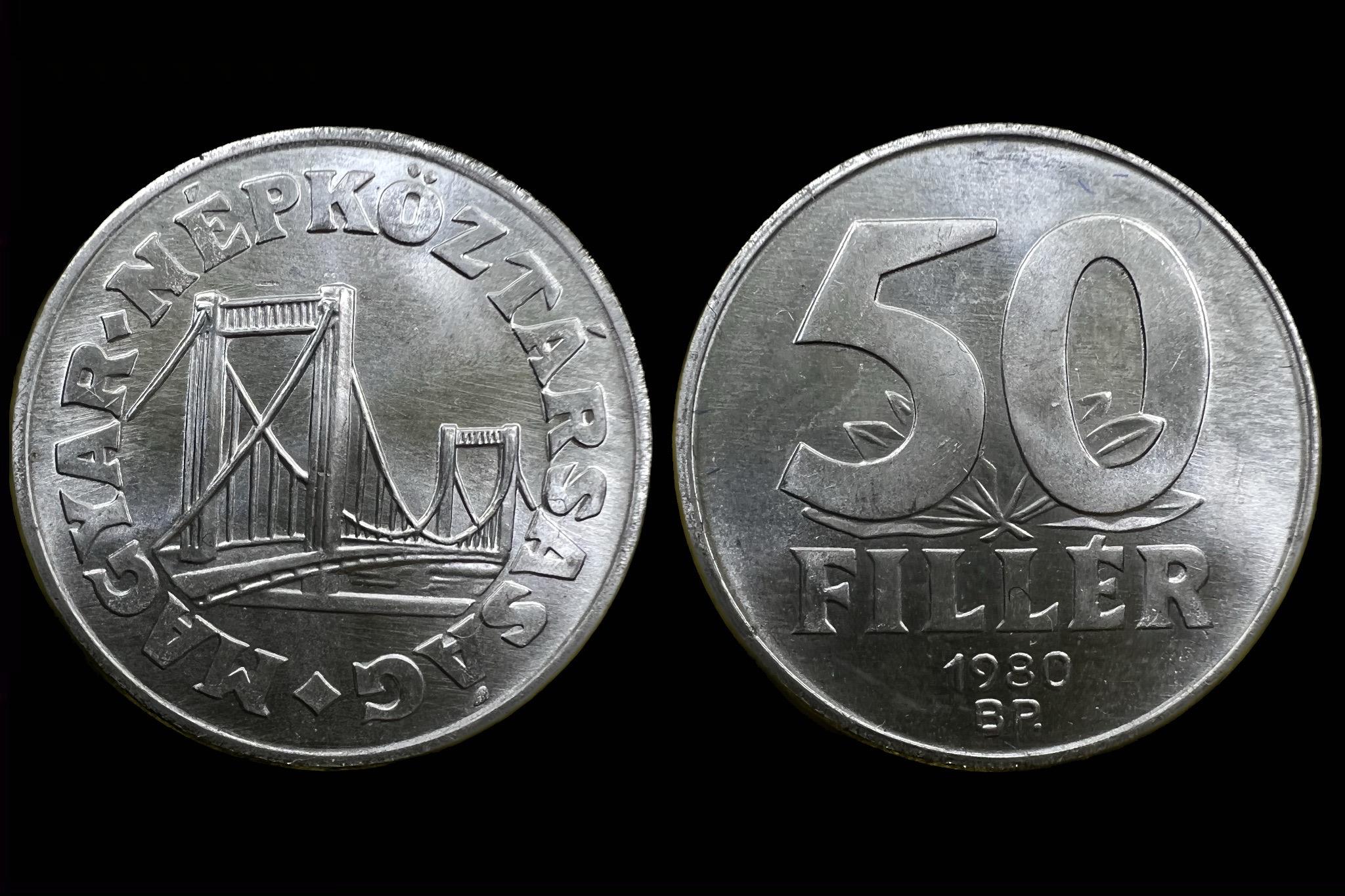 (1980) 50 fillér Adamo F5.2 