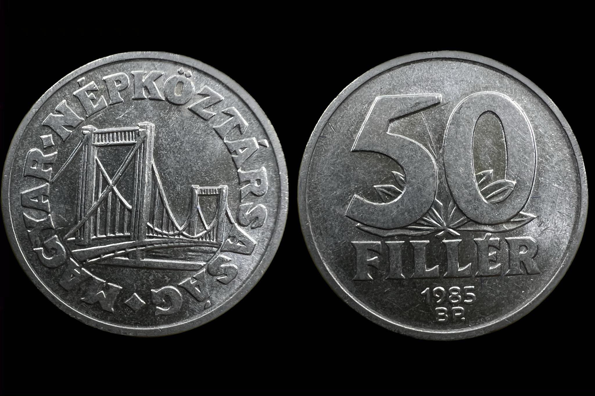 (1985) 50 fillér Adamo F5.2 