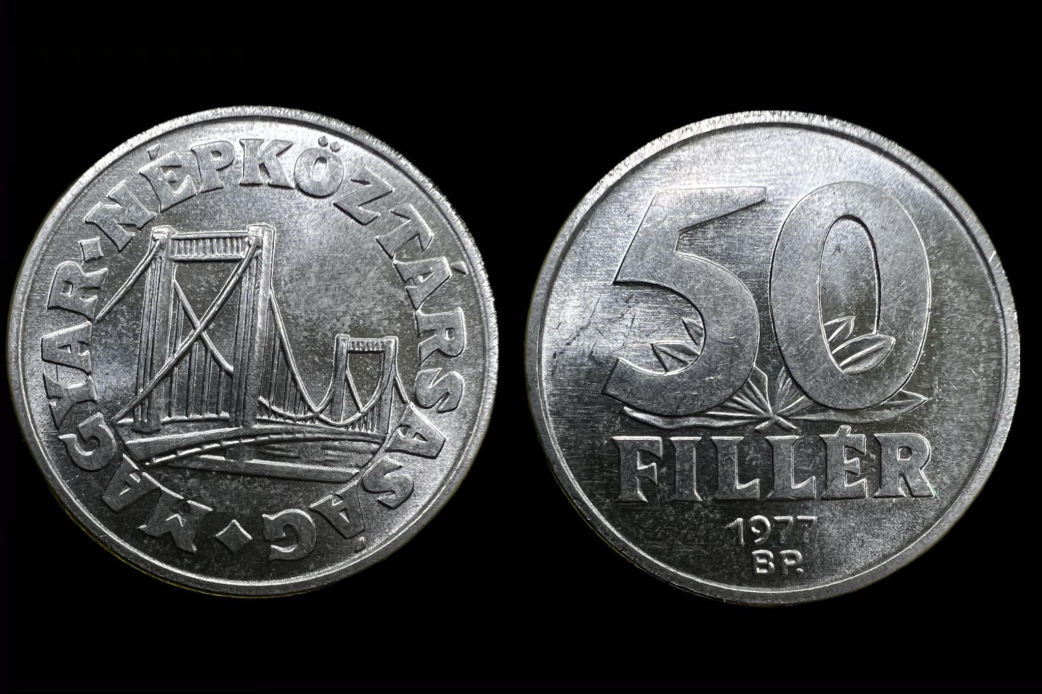 (1977) 50 fillér Adamo F5.2 