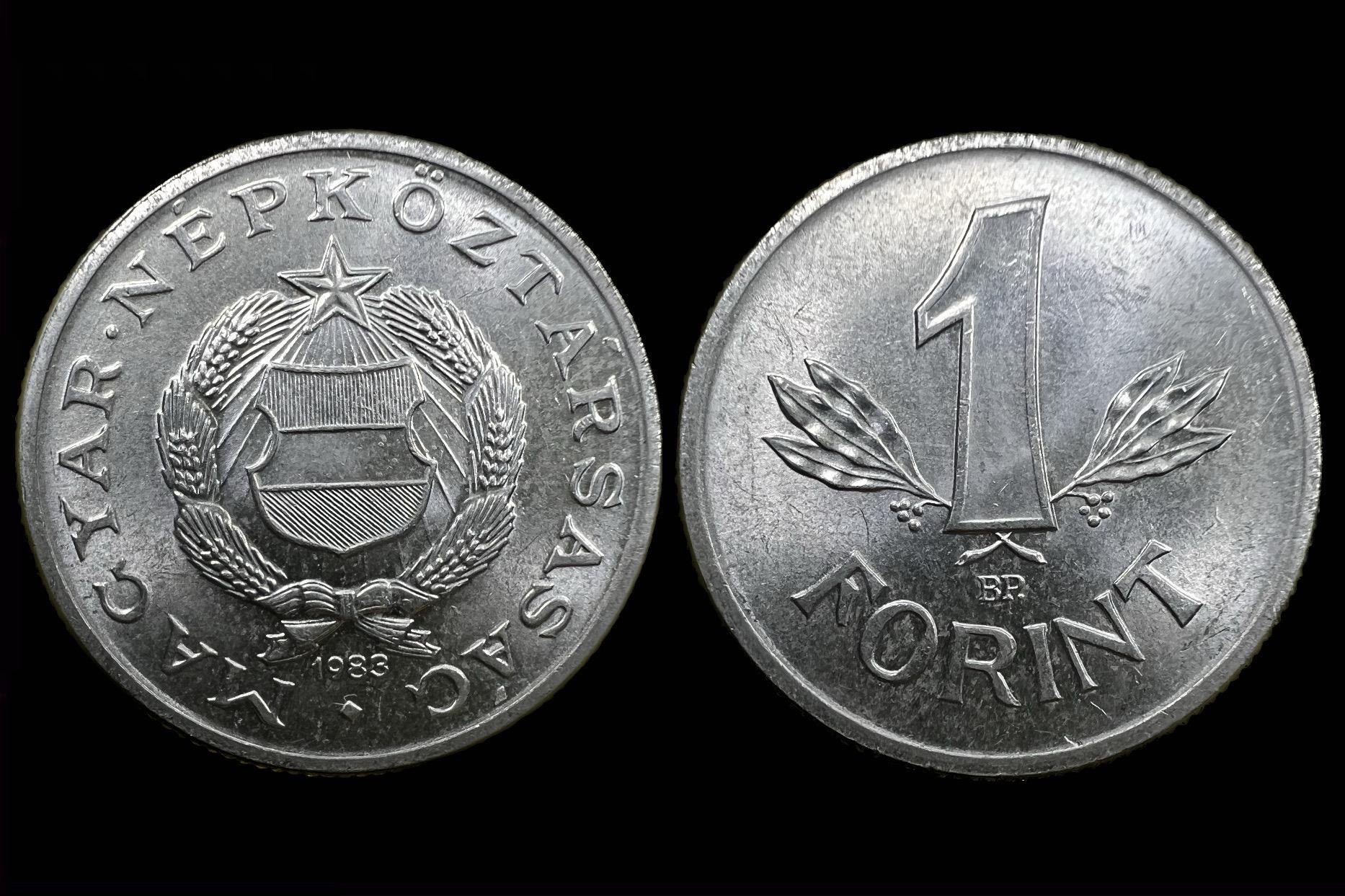 (1983) 1 forint Adamo F6.3 