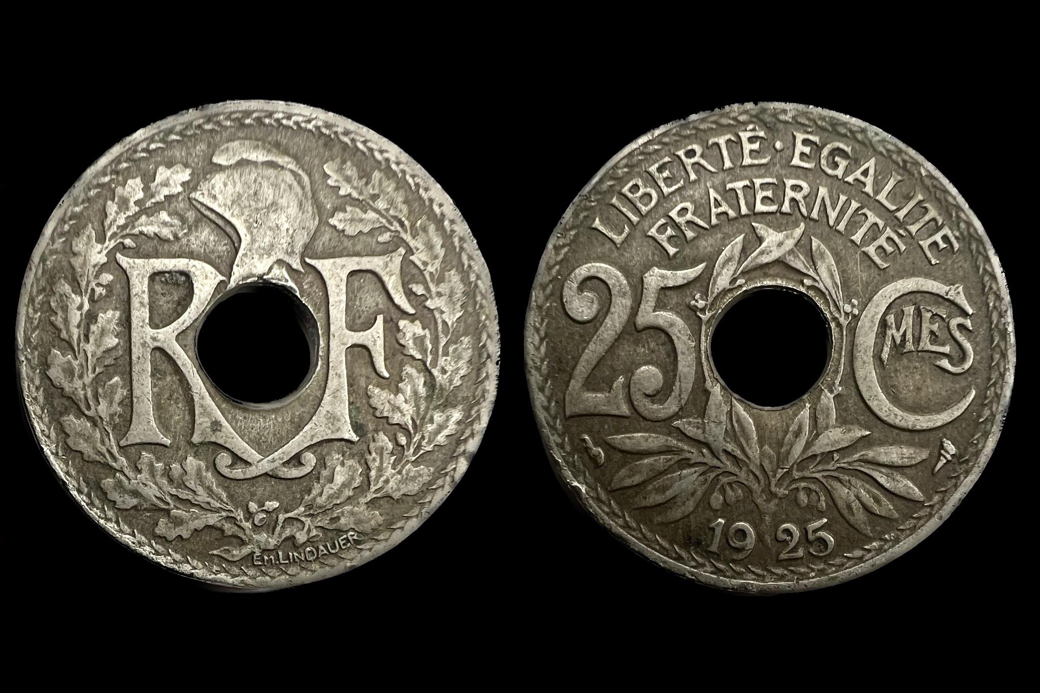 Francia 25 centimes (1925)