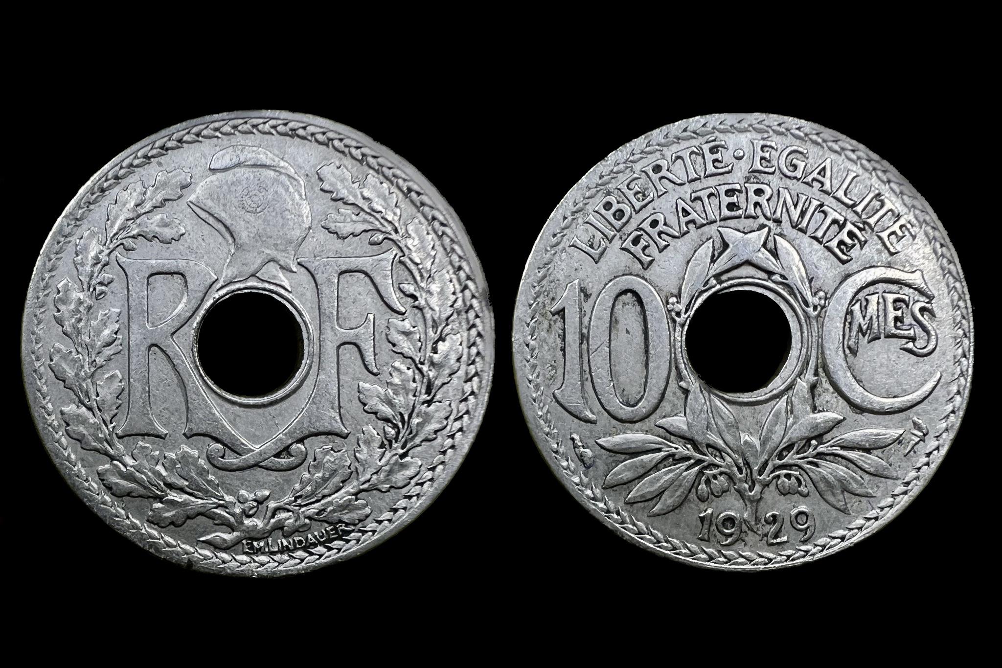 Francia 10 centimes (1929)