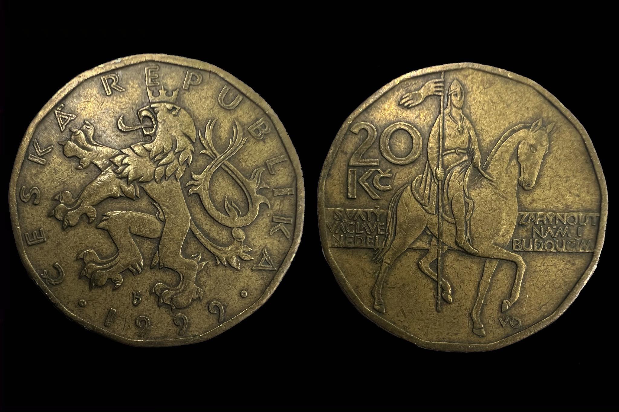 Cseh 20 Korona (1999) 