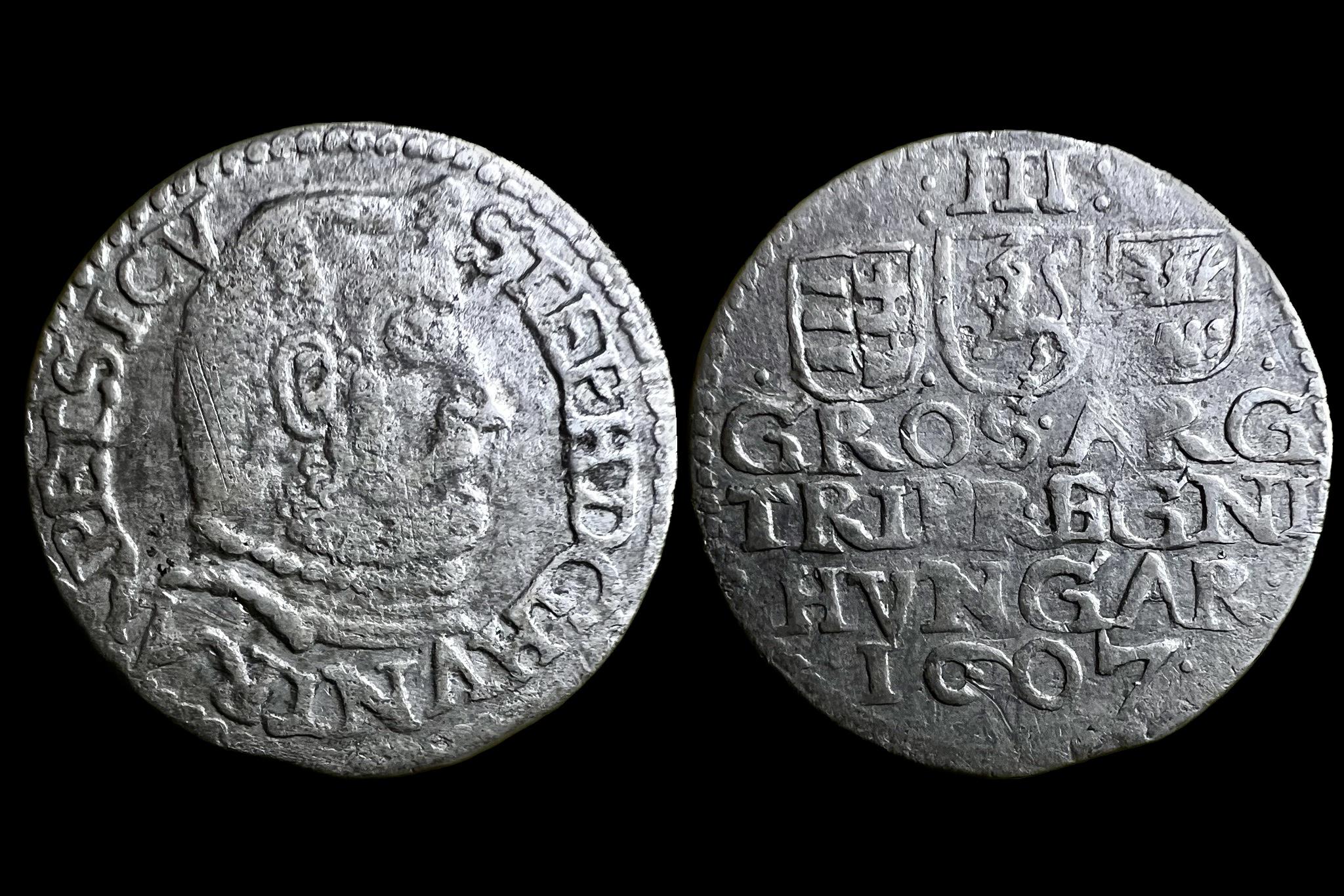 Bocskai István 3 garas (1607) BOI-3G-36 