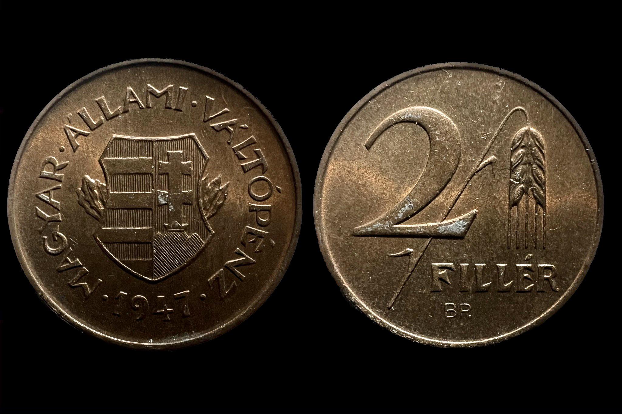 2 fillér (1947) Adamo F1 