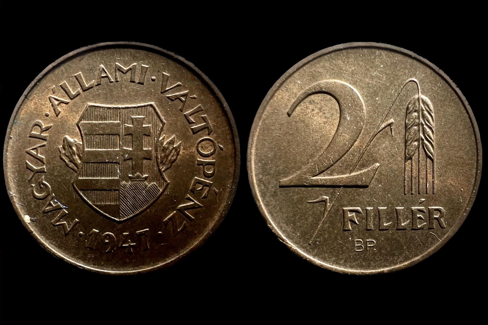 2 fillér (1947) Adamo F1 