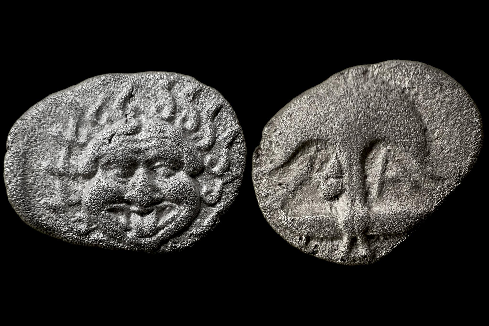 Apollonia Pontica Drachma Thrákia (i.e.480-450) SNG BM 153